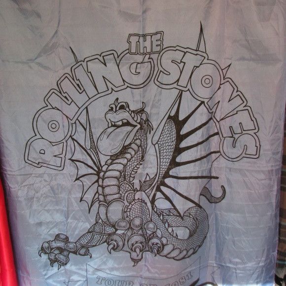 The Rolling Stones Vintage Rolling Stones 1981 Tour Wall Hanging/Tapestry Size ONE SIZE - 4 Thumbnail