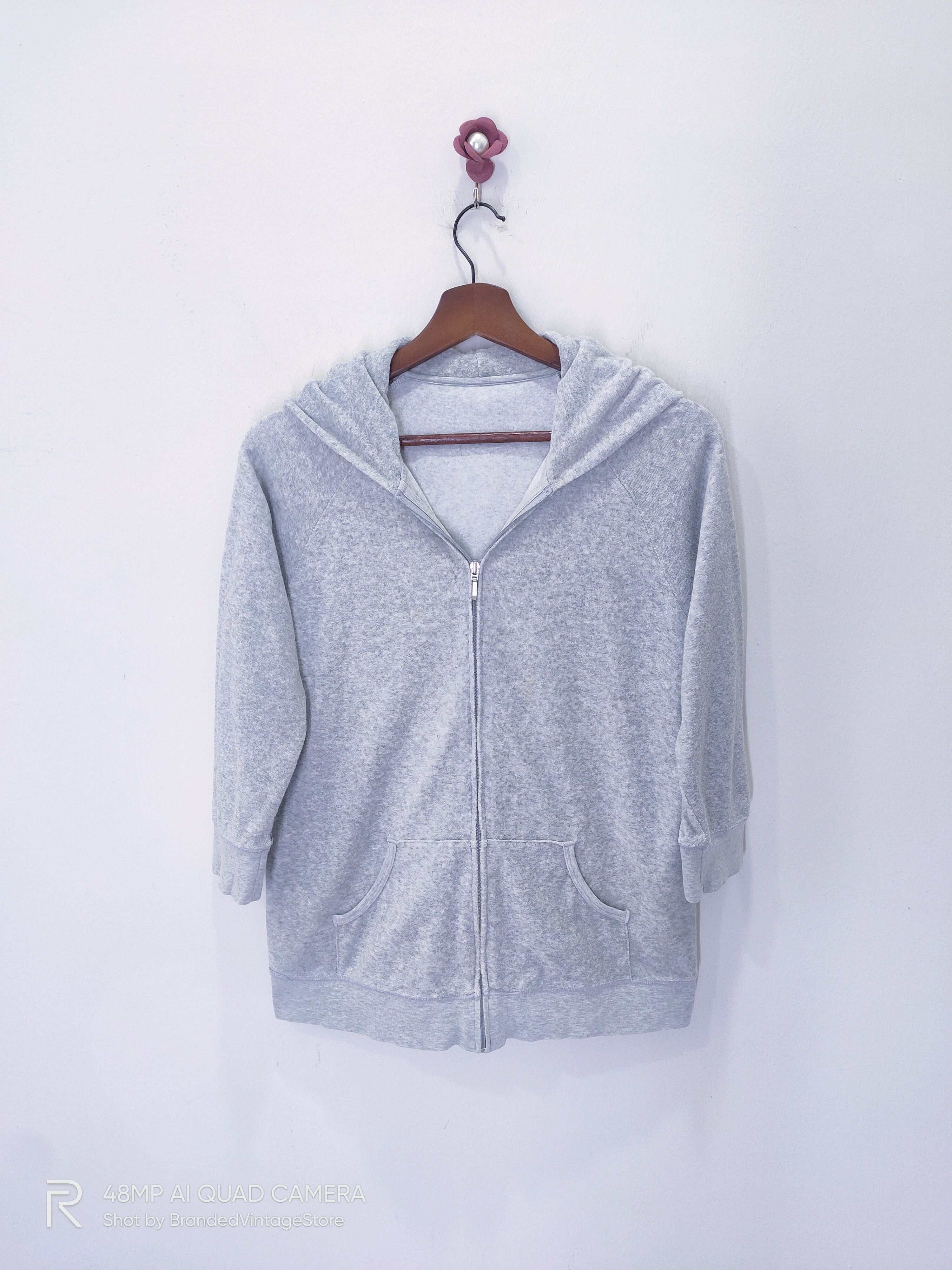 UNIQLO 3Q Pocket Nice Cotton Hoodie Streetwear Light Jacket
