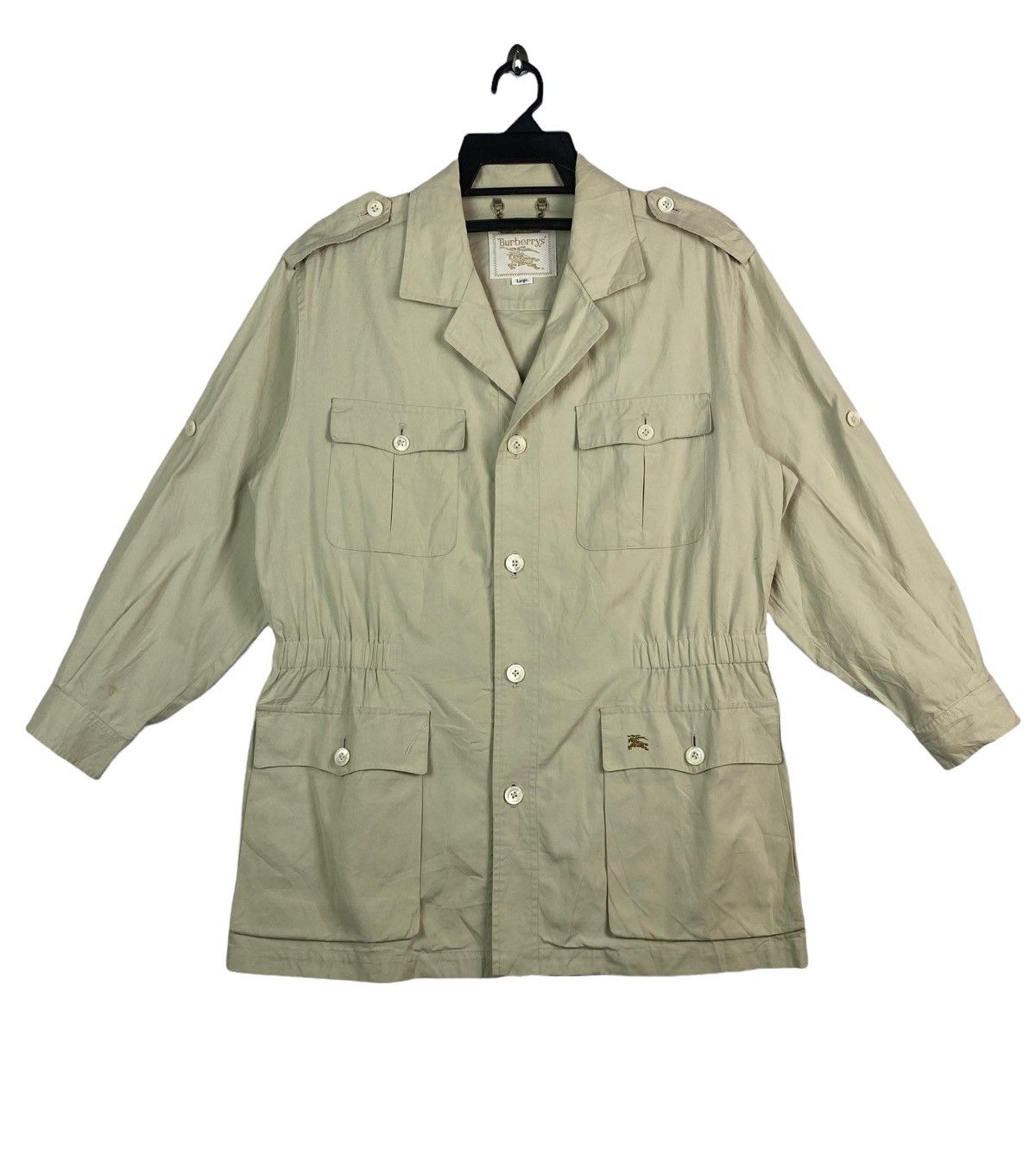 Vtg 90s BURBERRYS trench coat jacket
