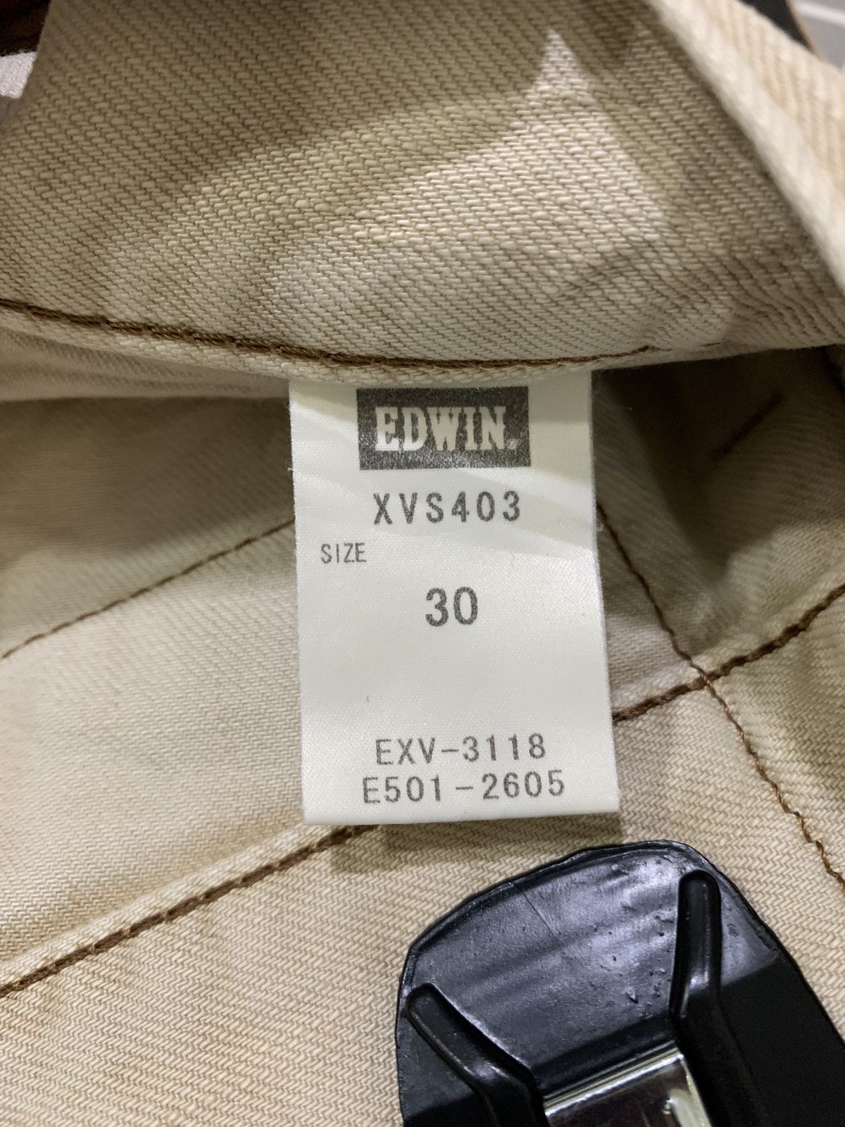 Designer × Edwin EDWIN EXCLUSIVE VINTAGE Redmoon Craft Style Denim Jean Pant Size US 32 / EU 48 - 23 Thumbnail