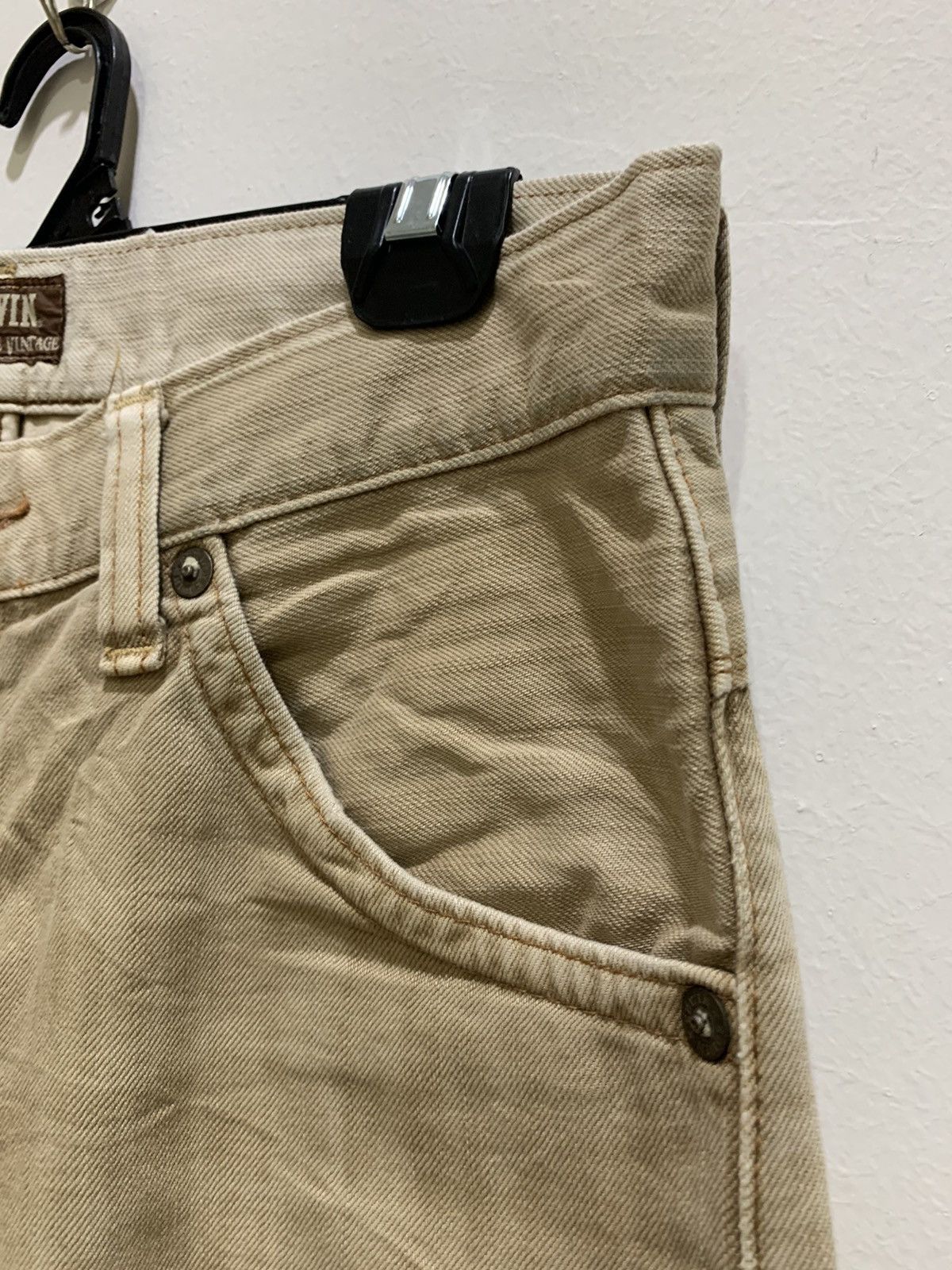 Designer × Edwin EDWIN EXCLUSIVE VINTAGE Redmoon Craft Style Denim Jean Pant Size US 32 / EU 48 - 9 Thumbnail