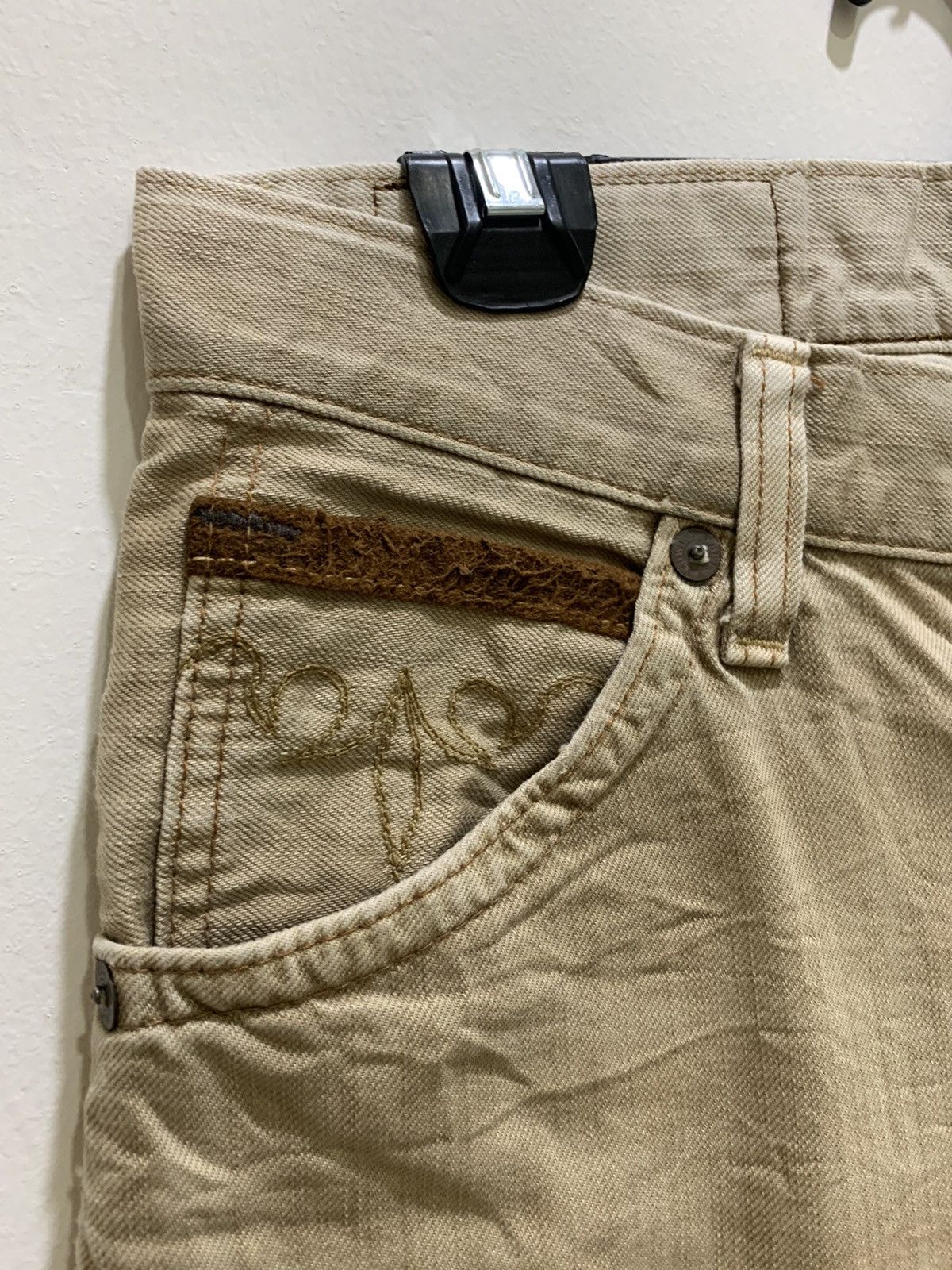 Designer × Edwin EDWIN EXCLUSIVE VINTAGE Redmoon Craft Style Denim Jean Pant Size US 32 / EU 48 - 8 Thumbnail