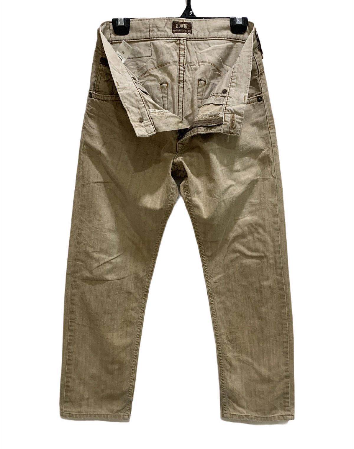 Designer × Edwin EDWIN EXCLUSIVE VINTAGE Redmoon Craft Style Denim Jean Pant Size US 32 / EU 48 - 3 Thumbnail