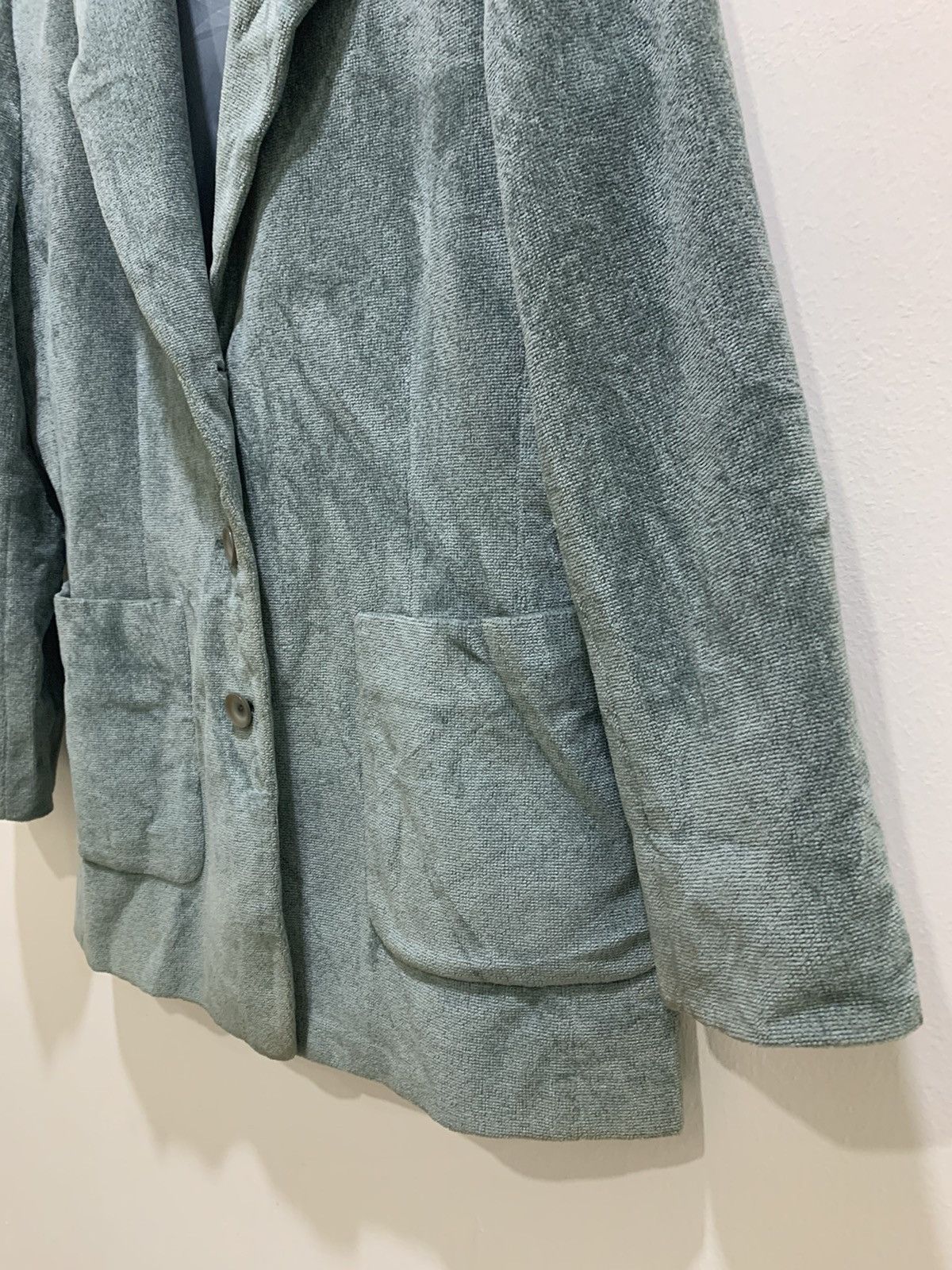 Other LUITHEMIS Rayon Fleece Luxury Rare Officewear Blazer Jacket Size 40R - 9 Thumbnail