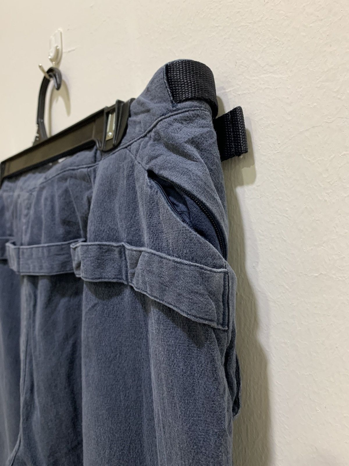 Japanese Brand × Vintage HYPER ILLUSION DESIGN Vtg Belted Buckle Casual Trouser Pant Size US 34 / EU 50 - 16 Thumbnail