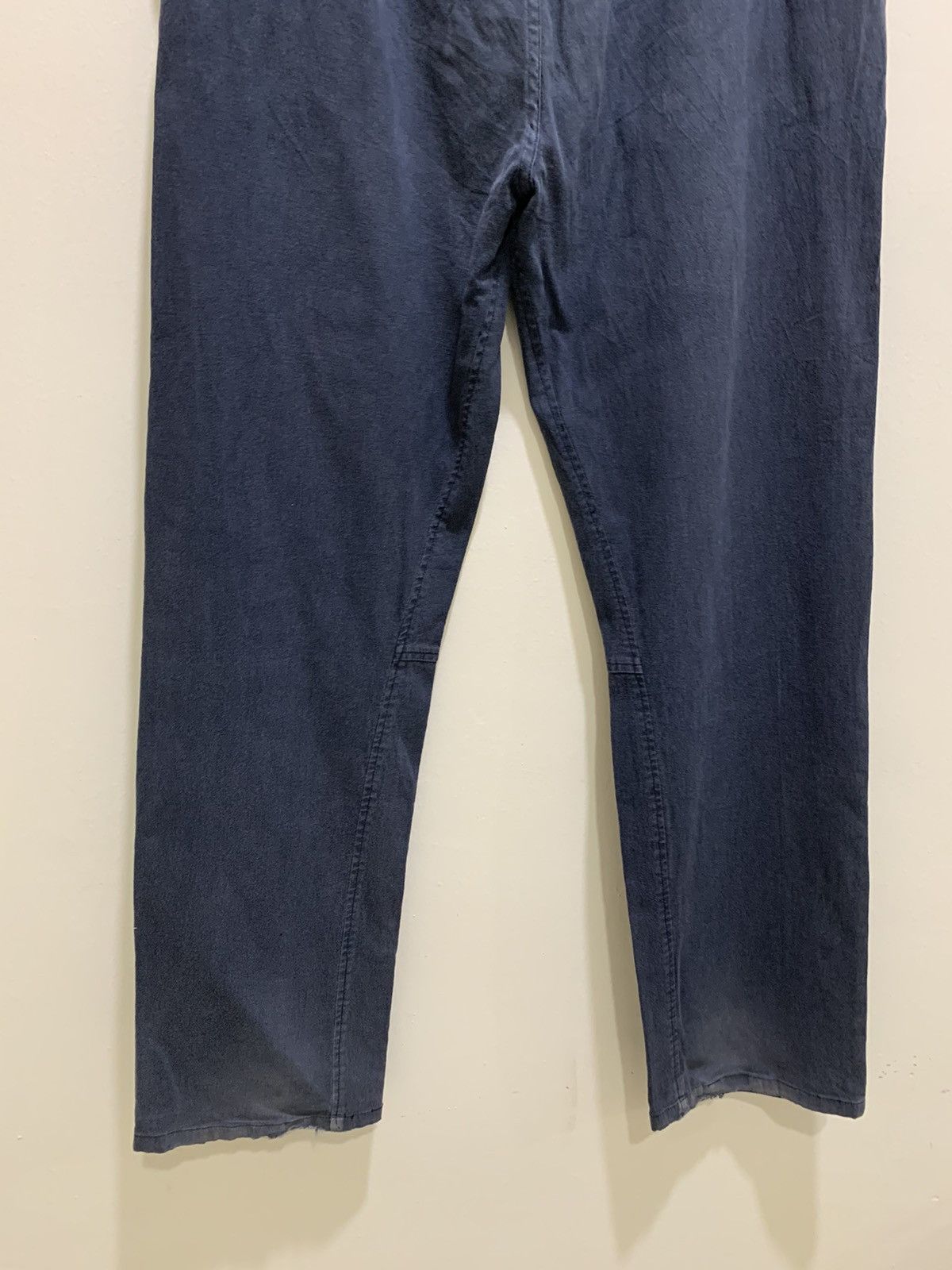 Japanese Brand × Vintage HYPER ILLUSION DESIGN Vtg Belted Buckle Casual Trouser Pant Size US 34 / EU 50 - 12 Thumbnail