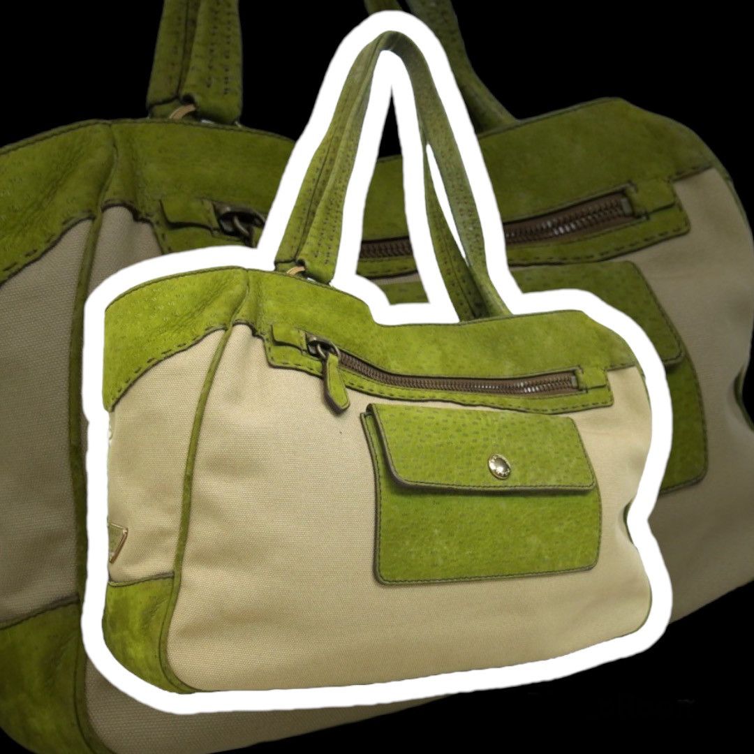 Prada Moss Green Bag Size ONE SIZE - 1 Thumbnail