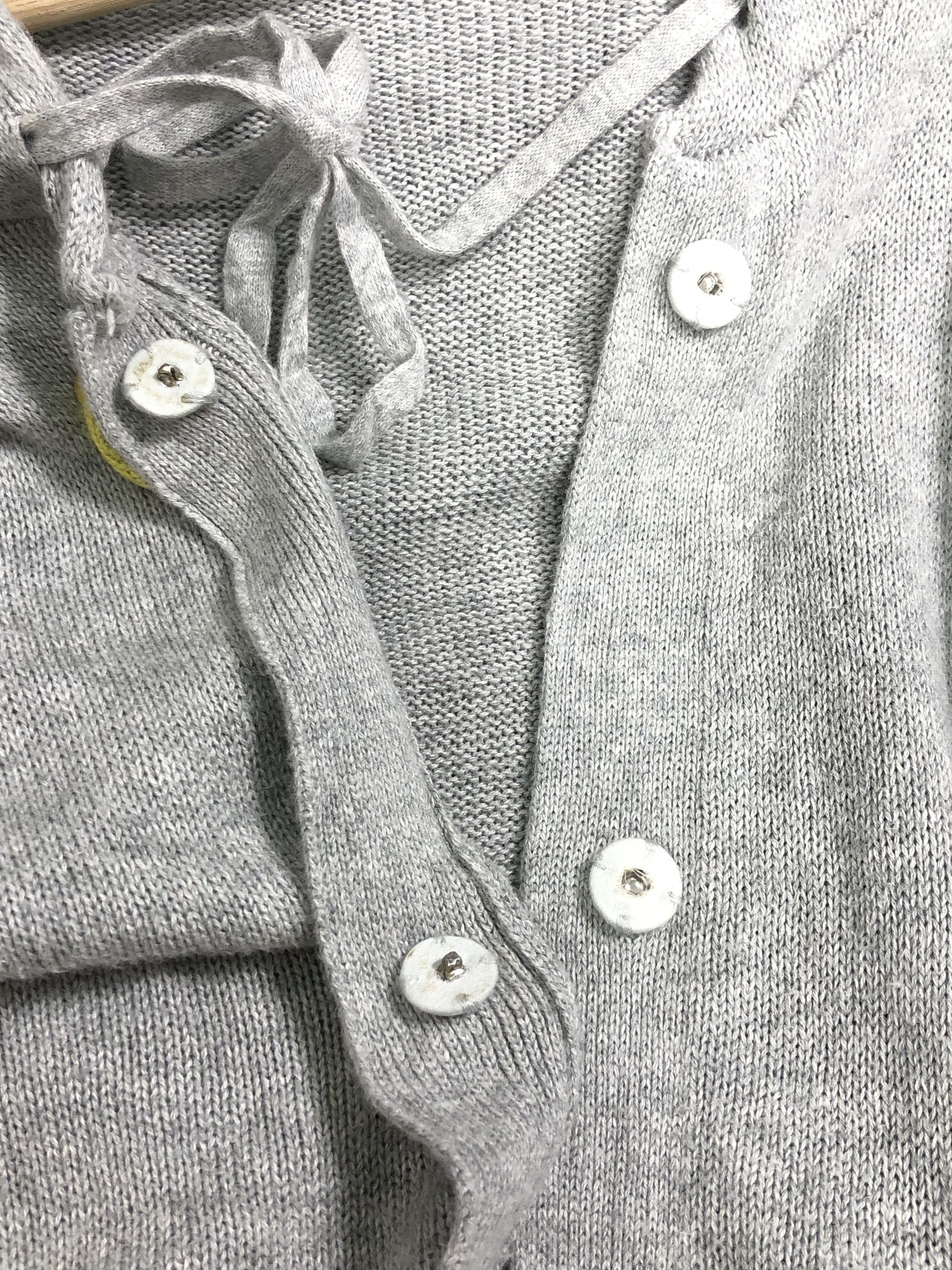 Issey Miyake RARE🔥MIYAKE’S MERCIBEAUCOUP CUTE PONCHO BAGGY KNIT SWEATER Size M / US 6-8 / IT 42-44 - 9 Thumbnail