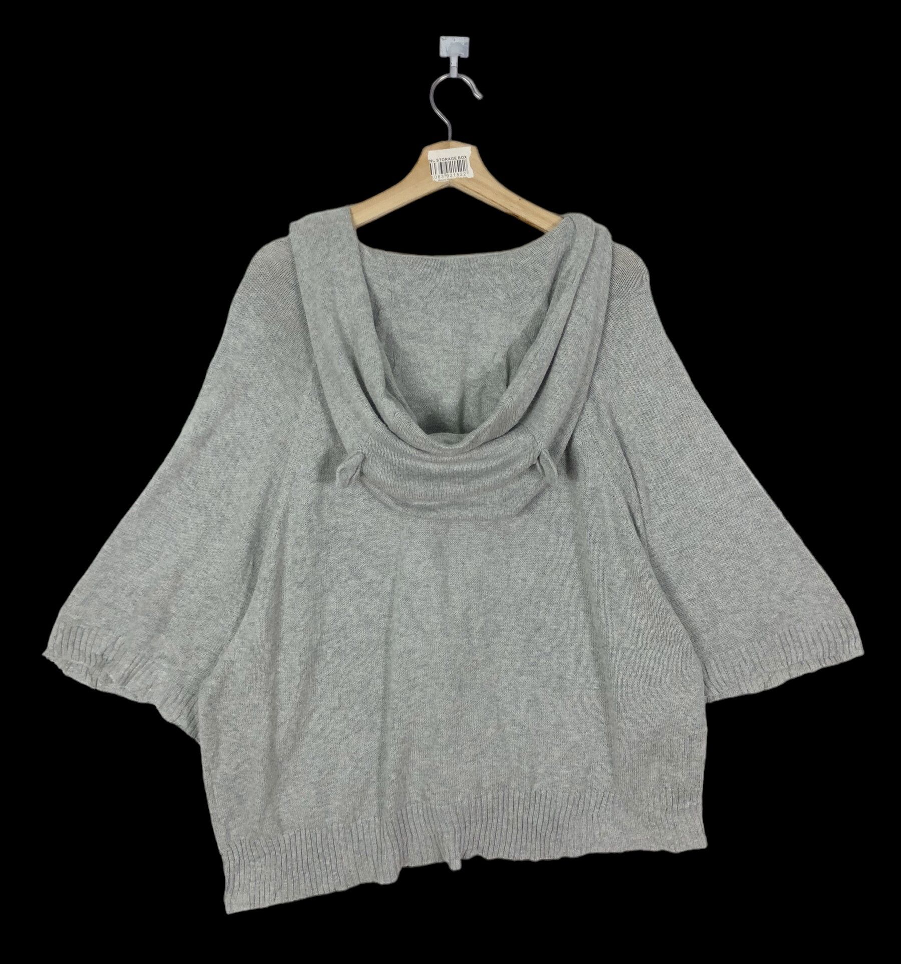 Issey Miyake RARE🔥MIYAKE’S MERCIBEAUCOUP CUTE PONCHO BAGGY KNIT SWEATER Size M / US 6-8 / IT 42-44 - 2 Thumbnail