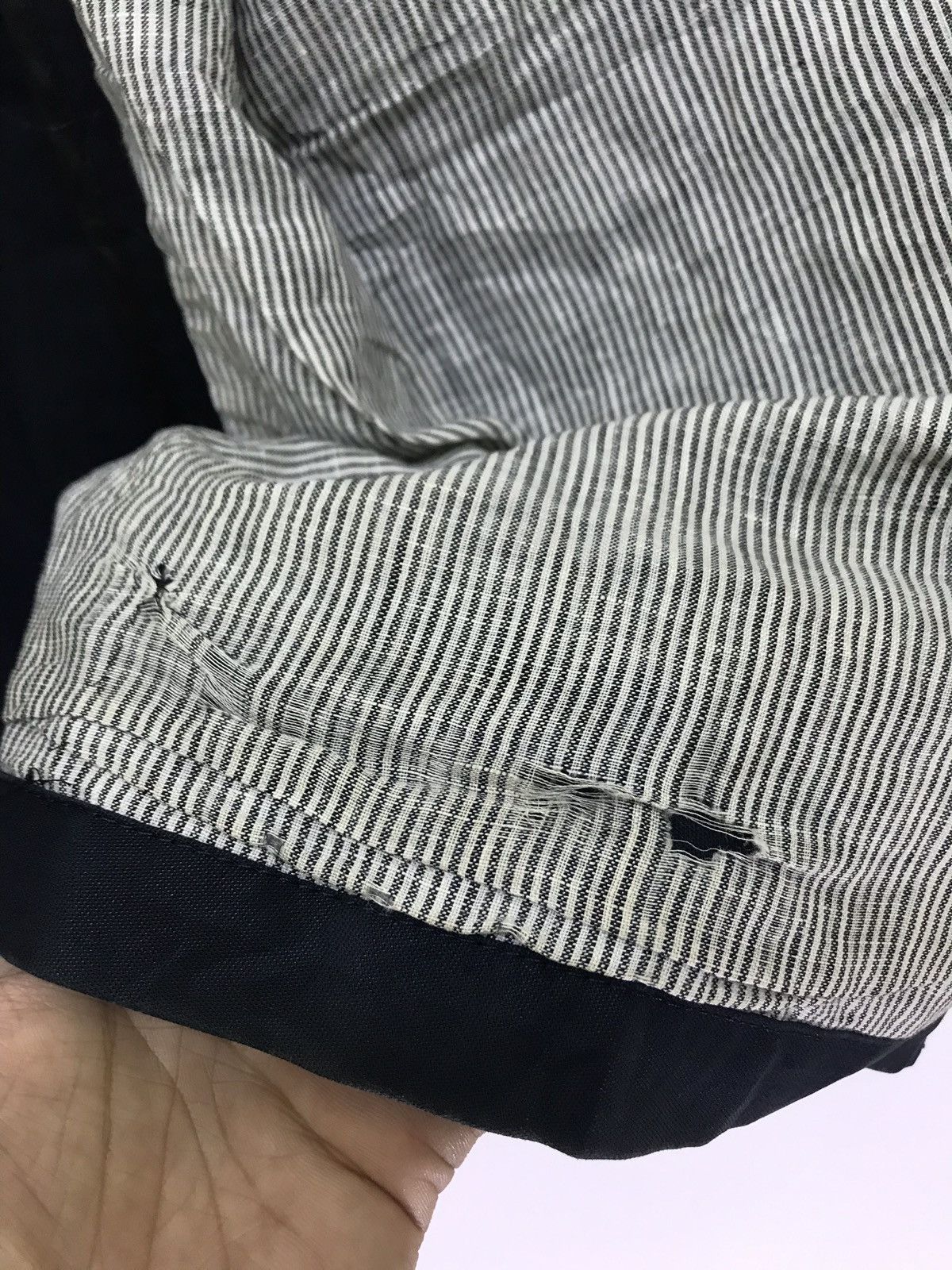 Mackintosh Linen Military Paratrooper Slang Pockets Blue Navy 46🟩 Size US M / EU 48-50 / 2 - 7 Thumbnail
