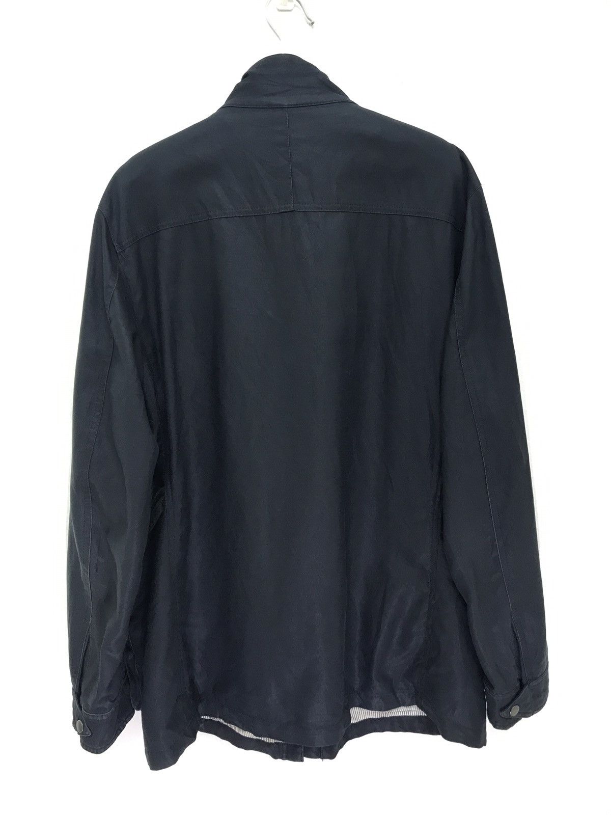 Mackintosh Linen Military Paratrooper Slang Pockets Blue Navy 46🟩 Size US M / EU 48-50 / 2 - 4 Thumbnail