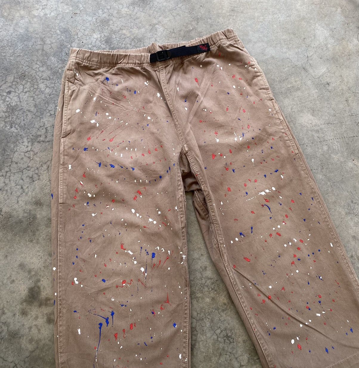 General Research RARE🔥GRAMICCI PAINT SPLATTER ART SHORT PANTS Size US 32 / EU 48 - 2 Thumbnail