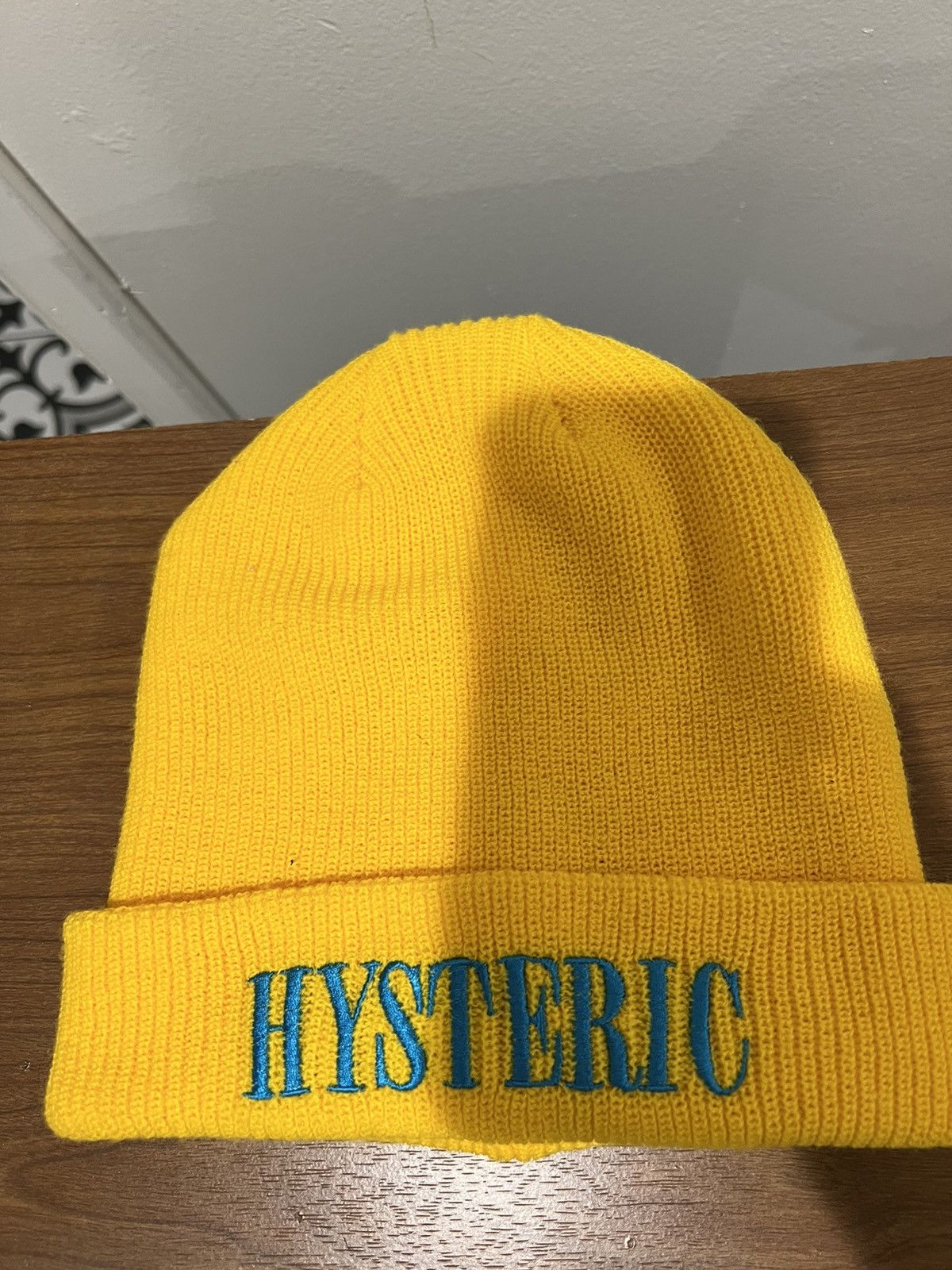 帽子 90s hysteric glamour mohair knit cap 刺繍☆『HYS』ロゴ×ガール☆ HYSTERIC GLAMOUR ニット帽 - メルカリ