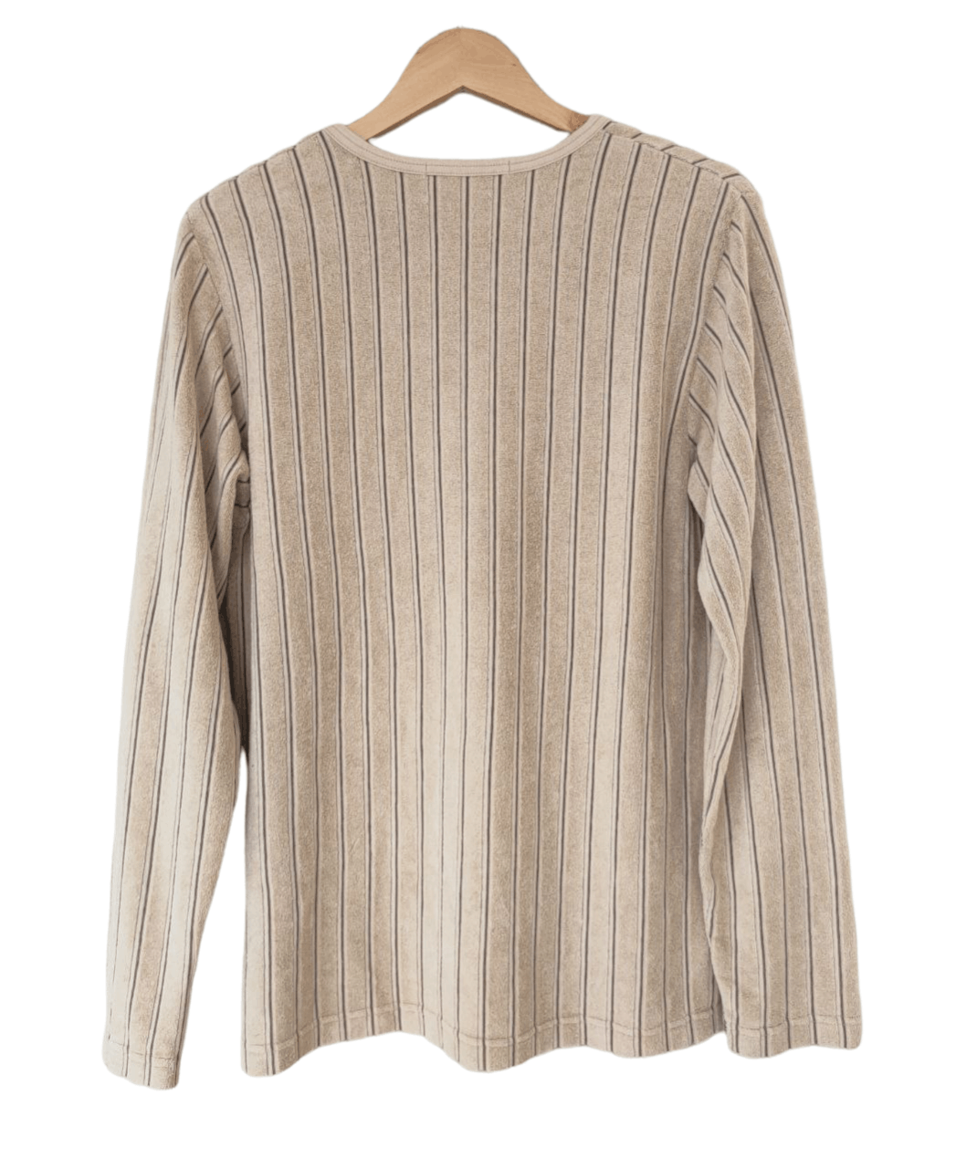 Beauty Beast ❎ Toctoc Stripes Fleece Shirt Size US M / EU 48-50 / 2 - 2 Thumbnail