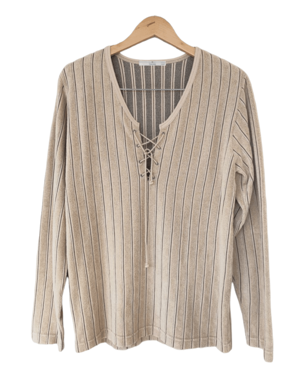 ❎ Toctoc Stripes Fleece Shirt