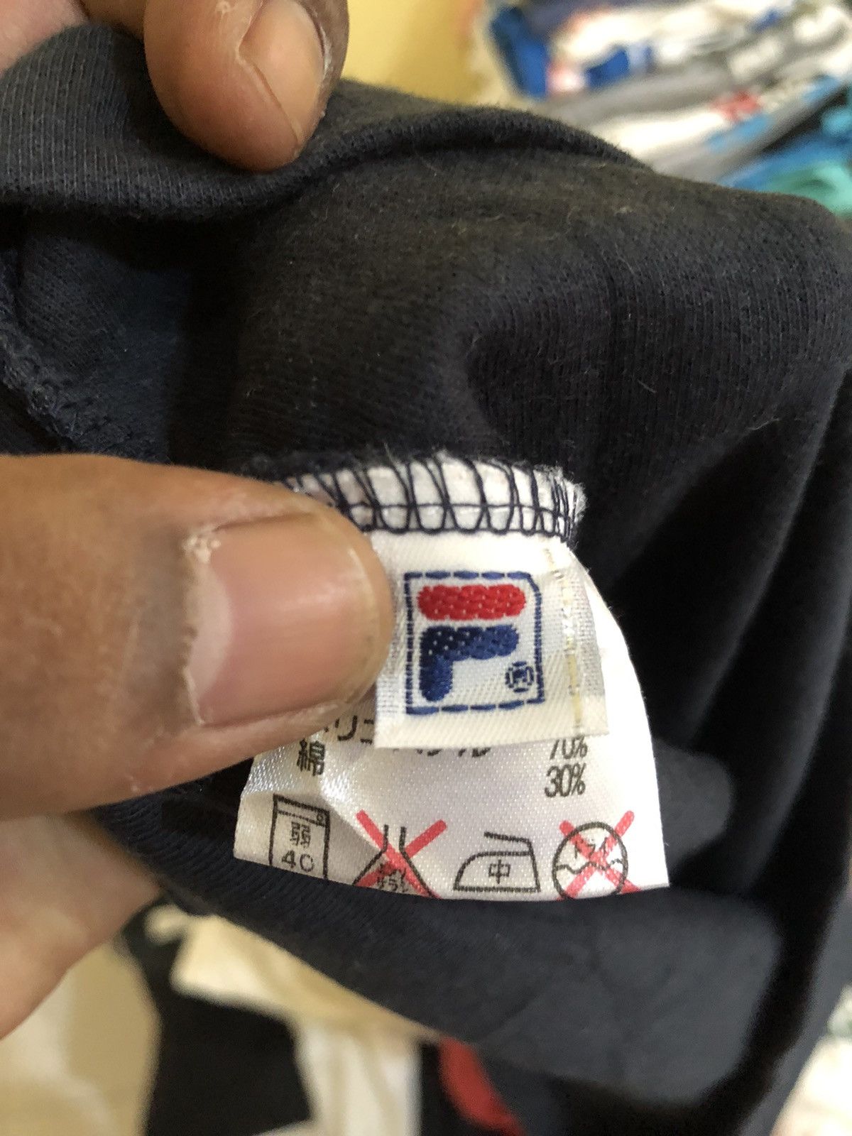 Fila × Vintage FILA international trademark sweatshirt with big logo Size US M / EU 48-50 / 2 - 8 Thumbnail