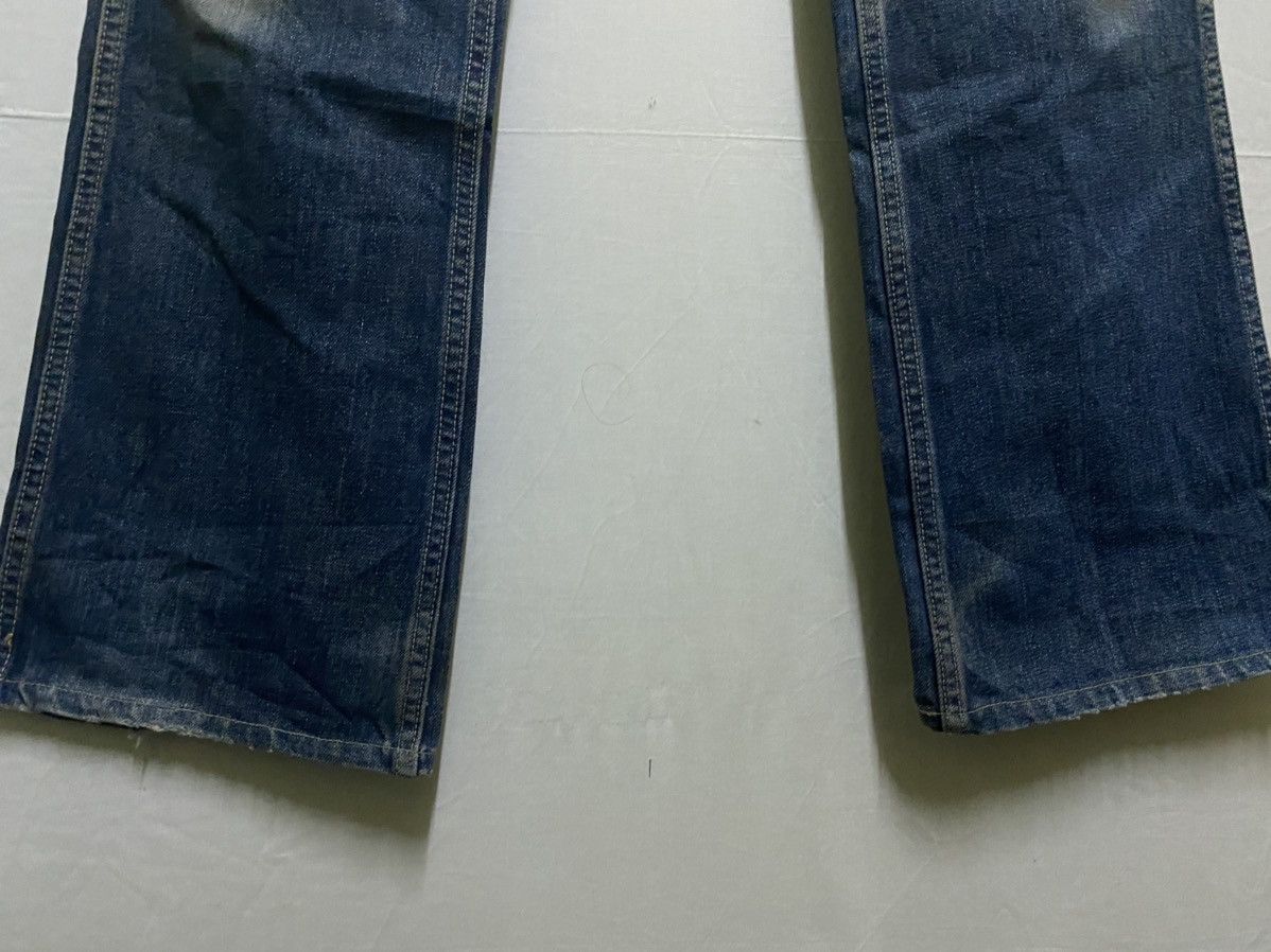 Lee × Vintage Lee Flare Denim Distressed Jeans Size US 30 / EU 46 - 5 Thumbnail