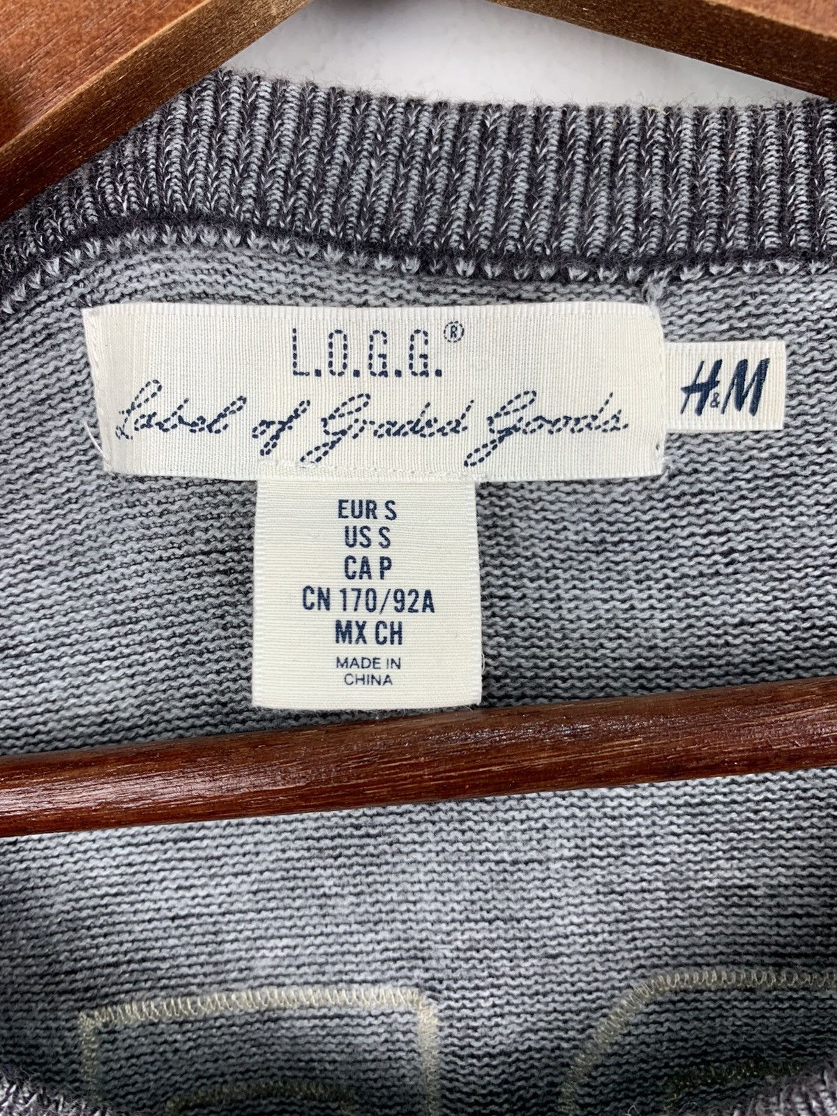 Japanese Brand × L.O.G.G. × Red Wing H&M x L.O.G.G RedWing CustomShop BigLogo Graphic Sweatshirt Size US S / EU 44-46 / 1 - 8 Thumbnail