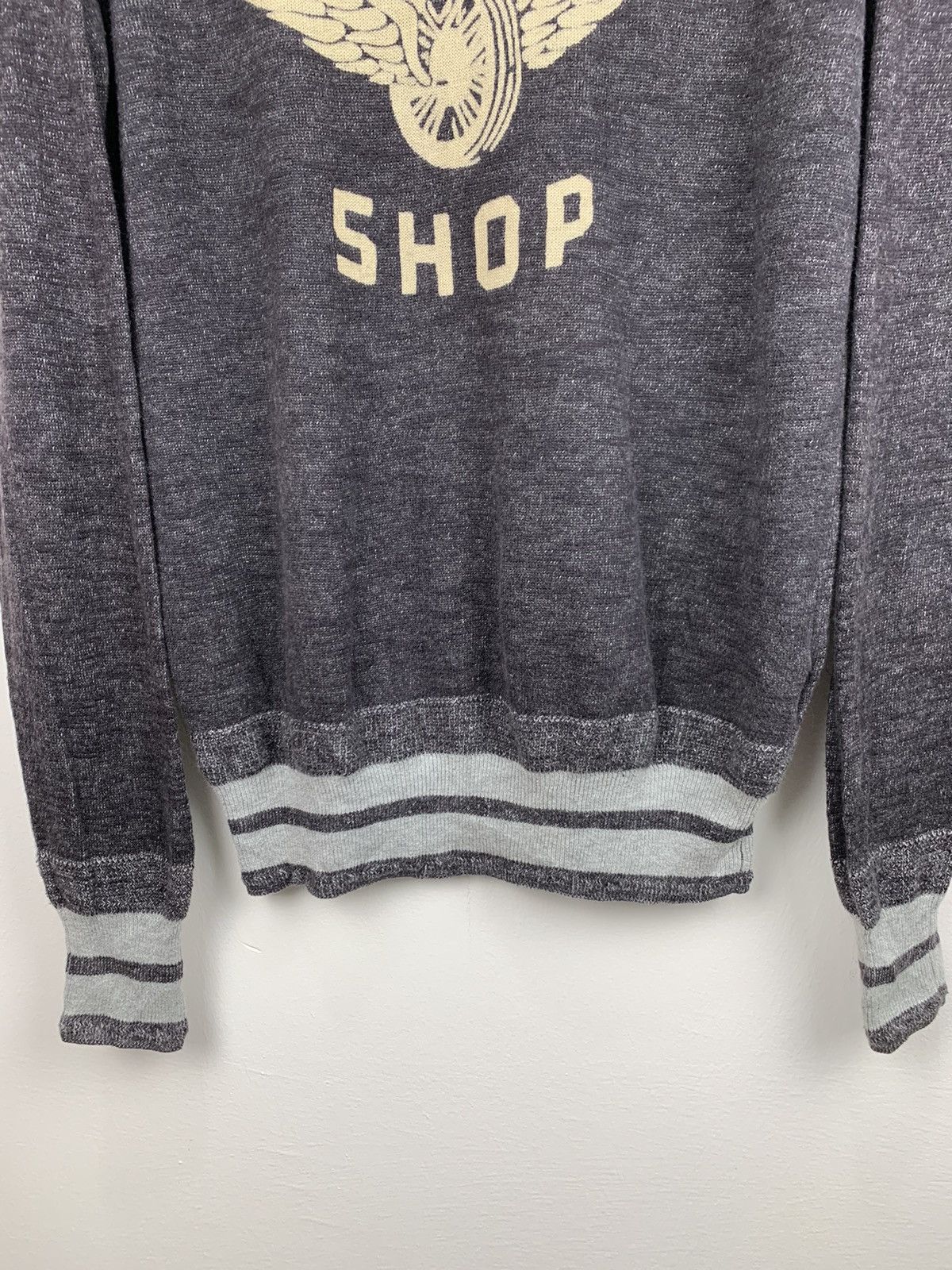 Japanese Brand × L.O.G.G. × Red Wing H&M x L.O.G.G RedWing CustomShop BigLogo Graphic Sweatshirt Size US S / EU 44-46 / 1 - 5 Thumbnail