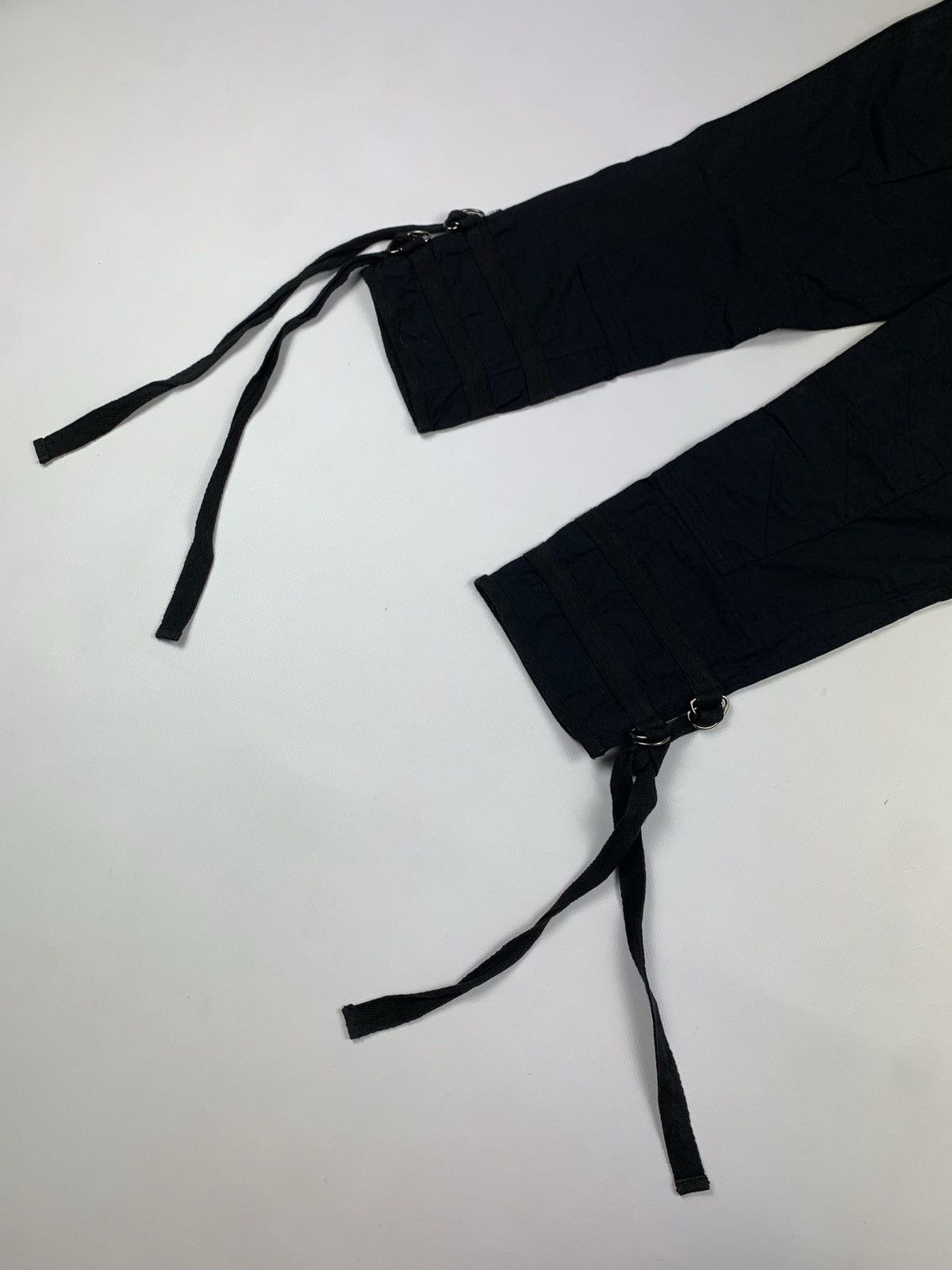 Allsaints All Saints women’s Avant-Garde bondage pants size Xs Size 24" / US 00 / IT 34 - 4 Thumbnail