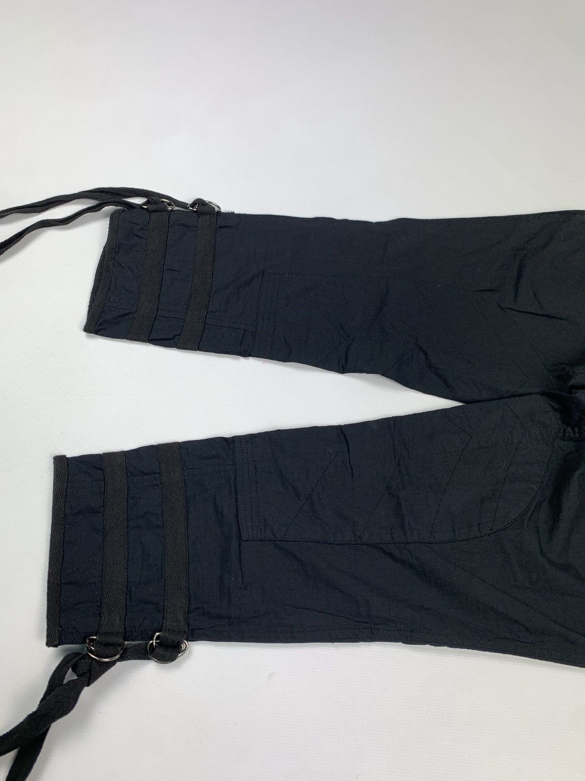 Allsaints All Saints women’s Avant-Garde bondage pants size Xs Size 24" / US 00 / IT 34 - 3 Thumbnail
