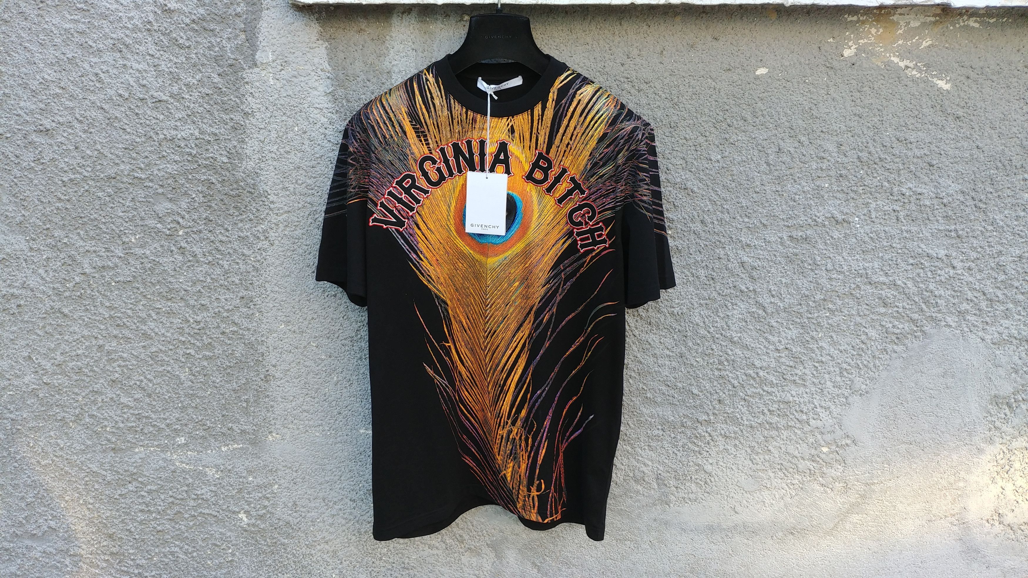 Givenchy Givenchy Virginia Bitch Eye Rottweiler Oversized T-shirt Size US M / EU 48-50 / 2 - 1 Thumbnail