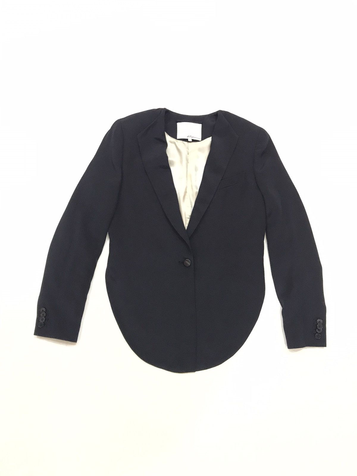 3.1 Phillip Lim PHILLIP LIM CROPPED BLAZER COAT TUXEDO Size 36S - 1 Thumbnail