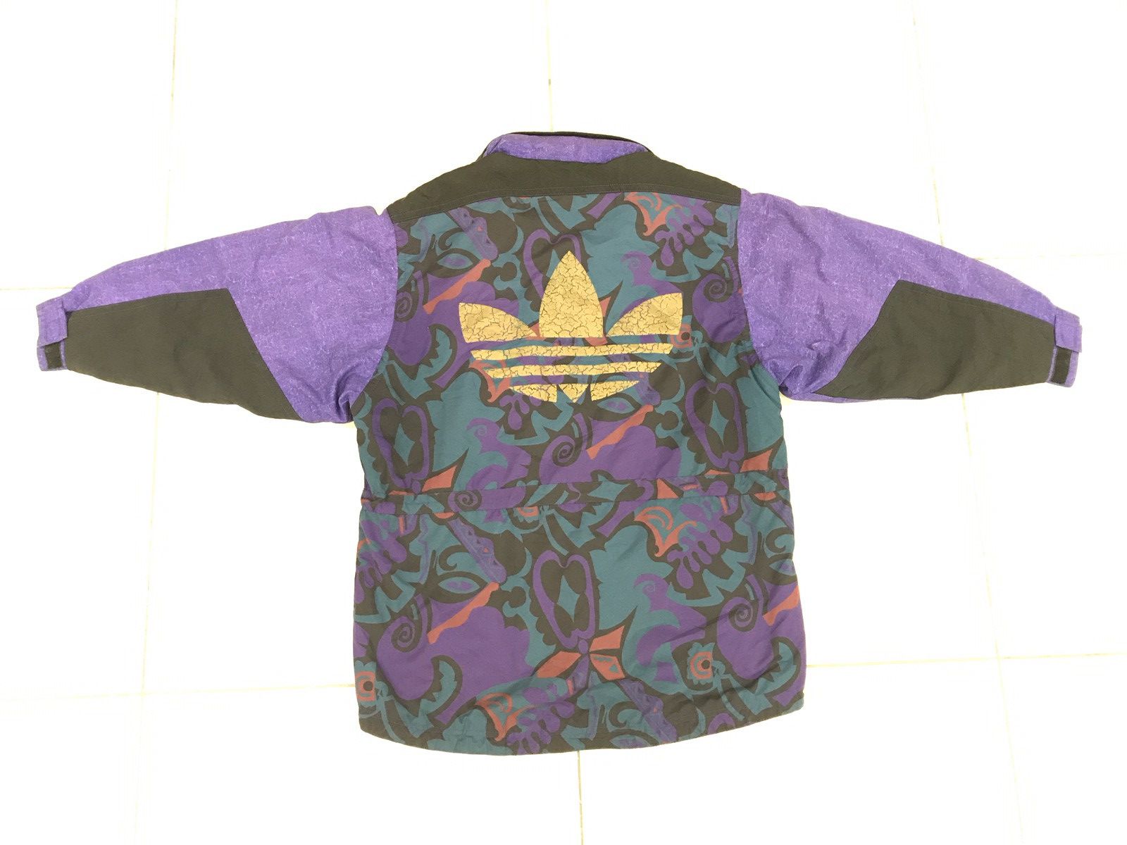 Adidas × Descente × Vintage ADIDAS TREFOIL BIG LOGO DESCENTE JAPAN JACKET HOODED Size US L / EU 52-54 / 3 - 1 Thumbnail