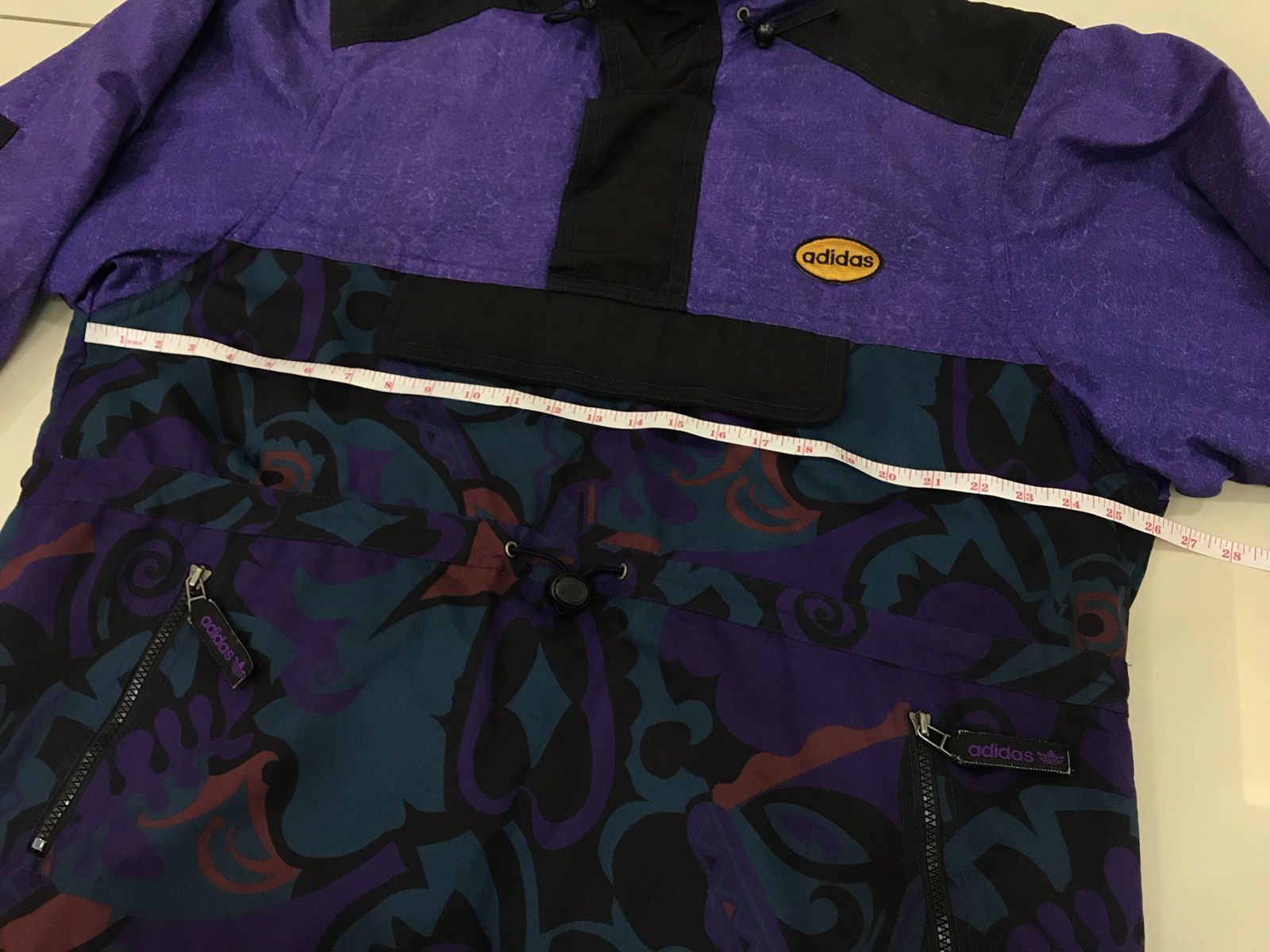Adidas × Descente × Vintage ADIDAS TREFOIL BIG LOGO DESCENTE JAPAN JACKET HOODED Size US L / EU 52-54 / 3 - 7 Thumbnail