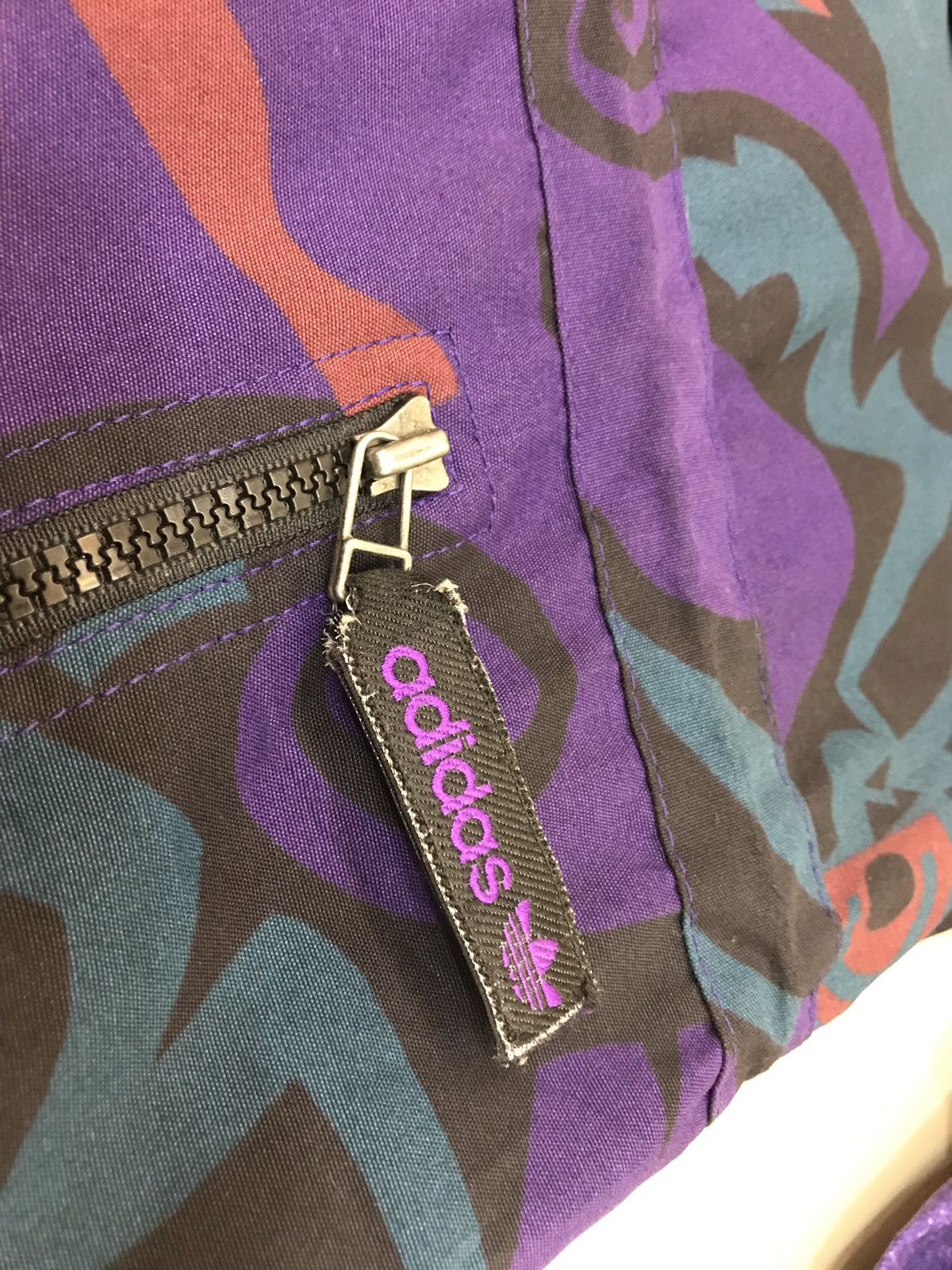 Adidas × Descente × Vintage ADIDAS TREFOIL BIG LOGO DESCENTE JAPAN JACKET HOODED Size US L / EU 52-54 / 3 - 5 Thumbnail