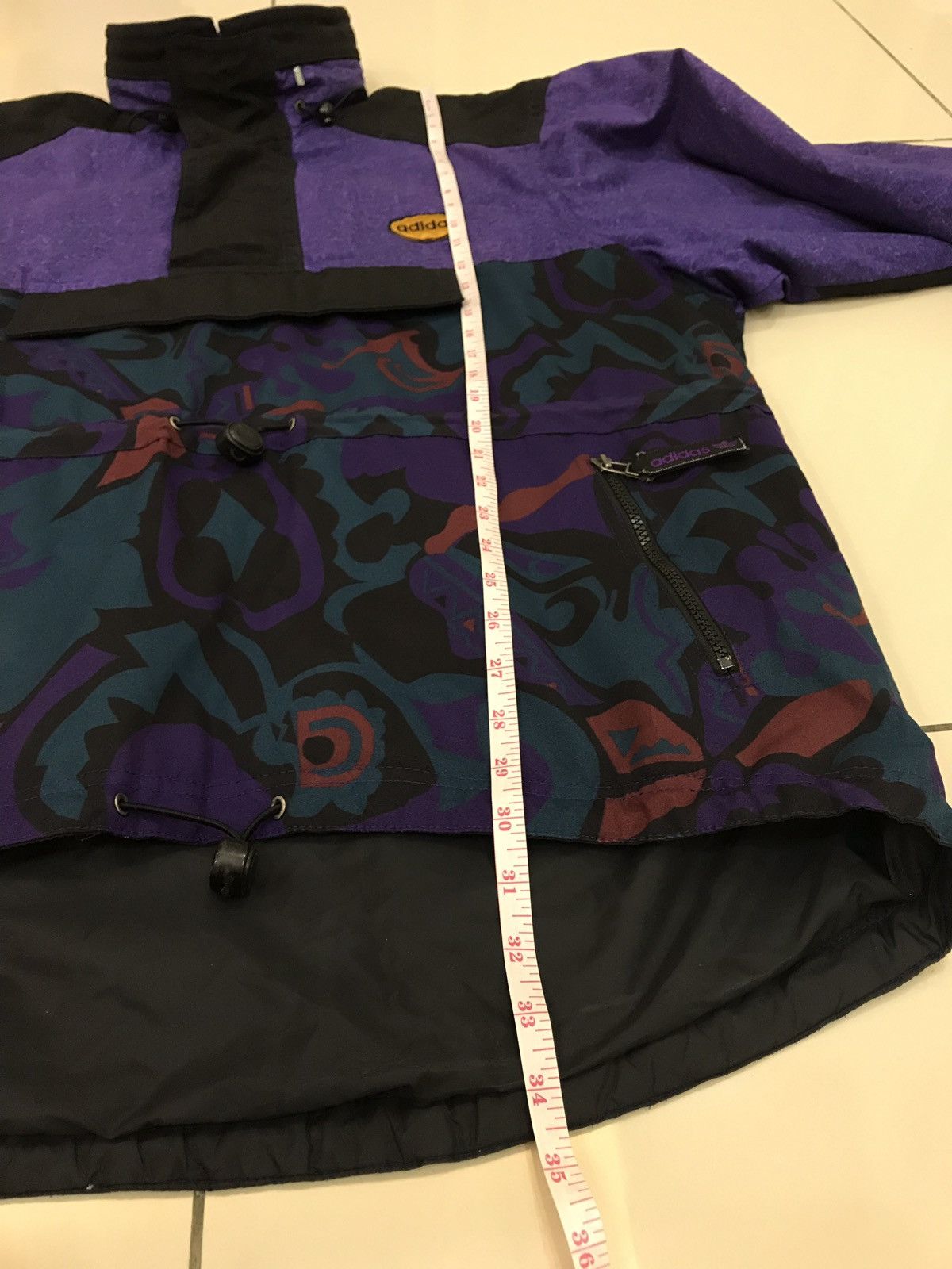 Adidas × Descente × Vintage ADIDAS TREFOIL BIG LOGO DESCENTE JAPAN JACKET HOODED Size US L / EU 52-54 / 3 - 10 Thumbnail