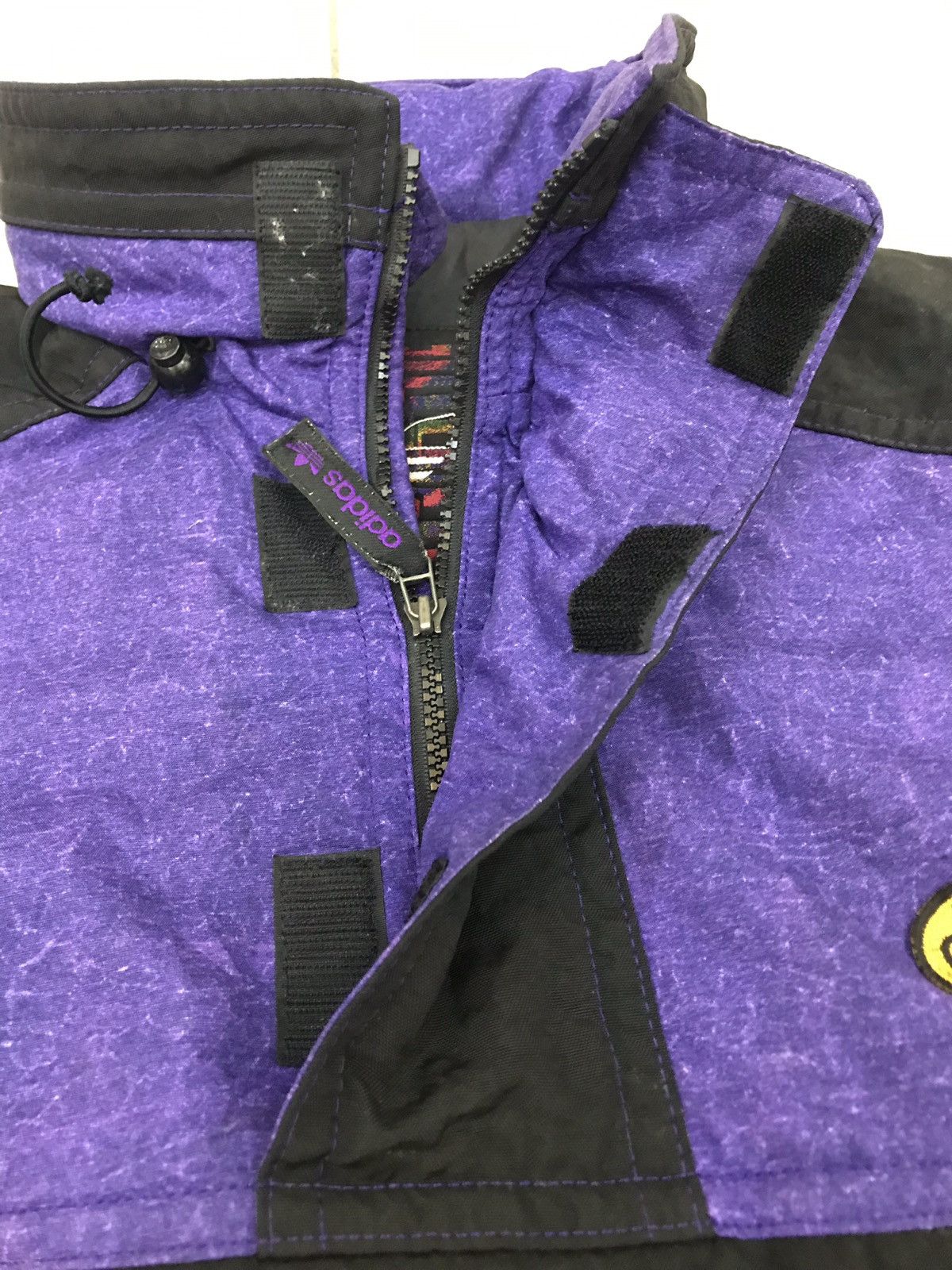 Adidas × Descente × Vintage ADIDAS TREFOIL BIG LOGO DESCENTE JAPAN JACKET HOODED Size US L / EU 52-54 / 3 - 9 Thumbnail