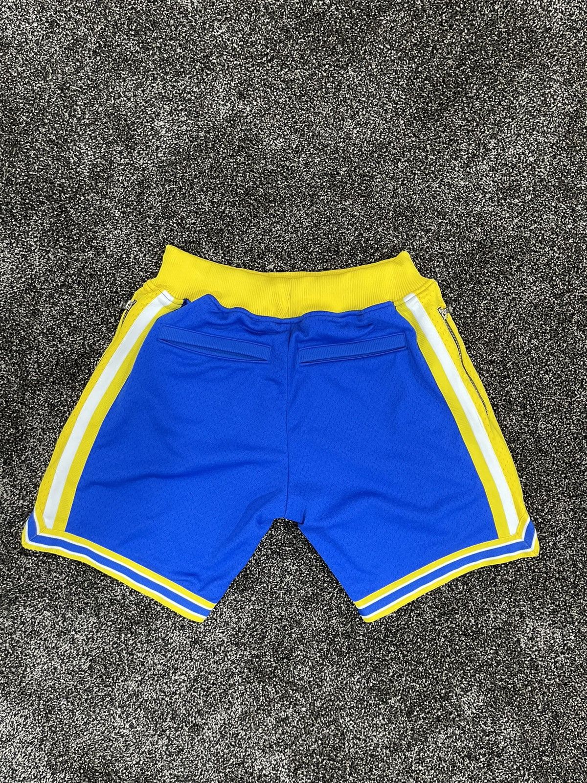 Just Don Just Don x Mitchell & Ness NBA Golden State Warriors Shorts Size US 32 / EU 48 - 4 Thumbnail