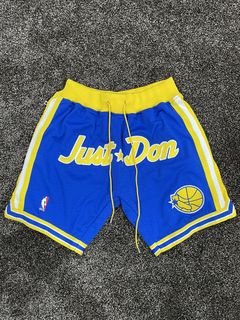 JUST ☆ DON By Mitchell & Ness Golden State Warriors Shorts