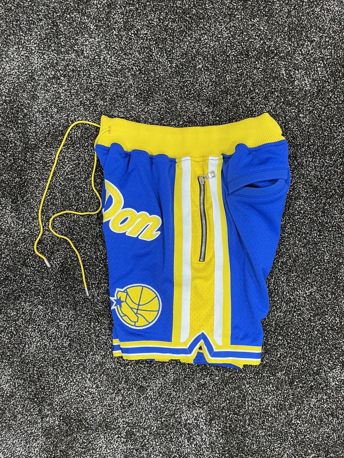 Just Don Just Don x Mitchell & Ness NBA Golden State Warriors Shorts Size US 32 / EU 48 - 3 Thumbnail