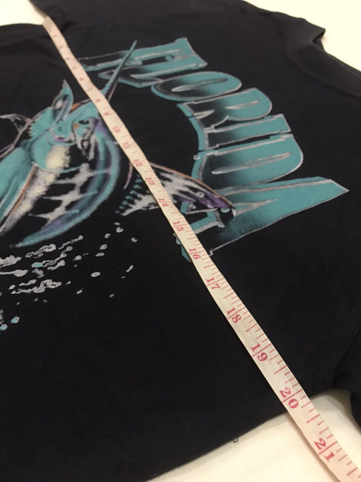 Vintage VINTAGE FLORIDA PLASTISOL PRINT SHIRT Size US M / EU 48-50 / 2 - 5 Thumbnail