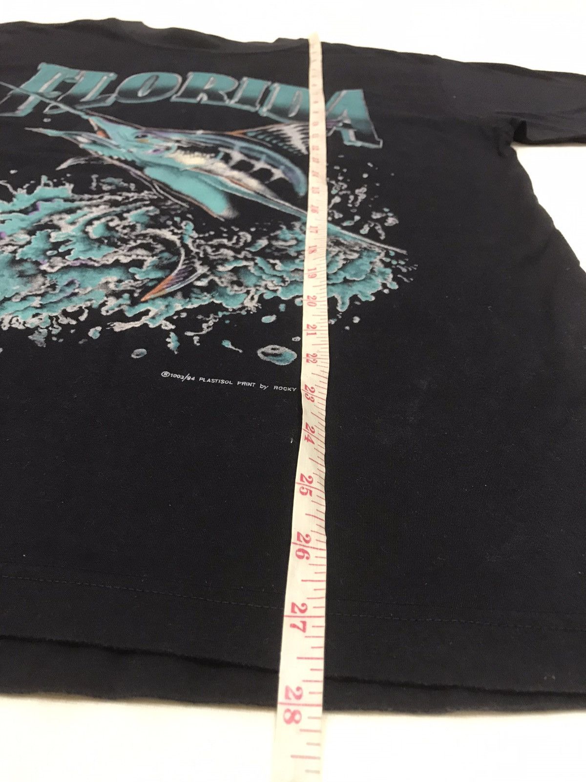 Vintage VINTAGE FLORIDA PLASTISOL PRINT SHIRT Size US M / EU 48-50 / 2 - 6 Thumbnail