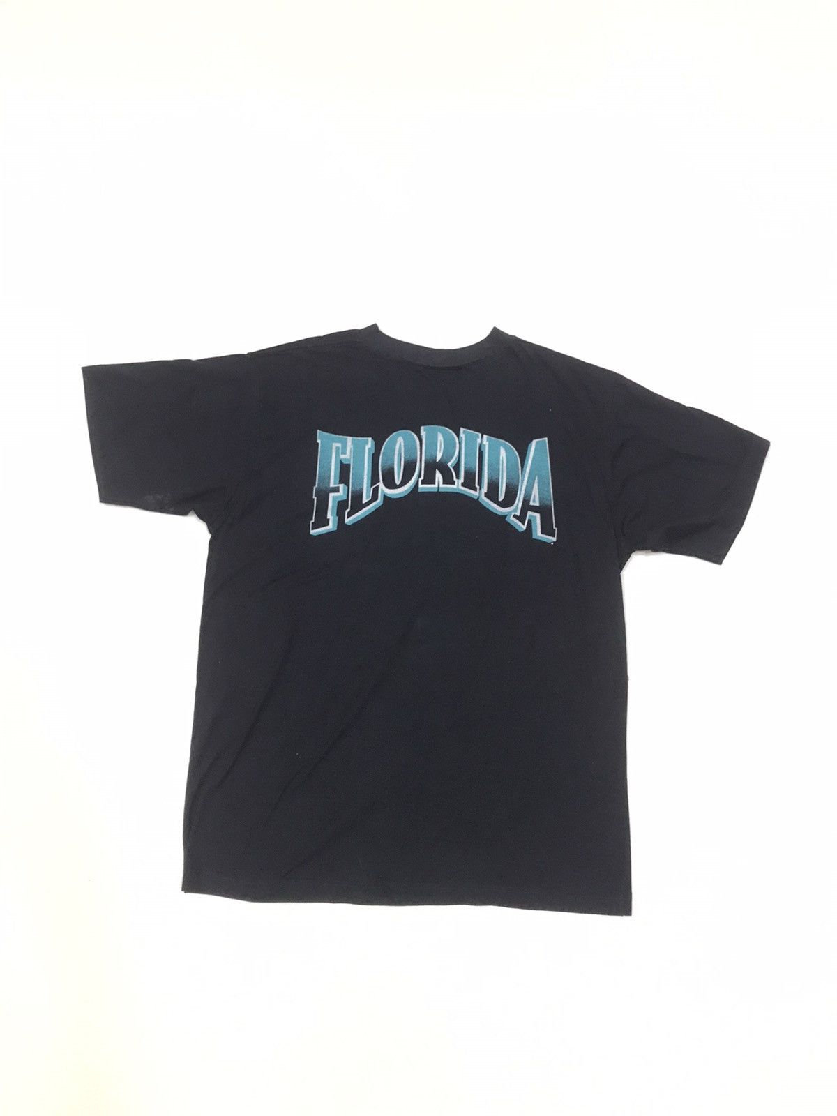 Vintage VINTAGE FLORIDA PLASTISOL PRINT SHIRT Size US M / EU 48-50 / 2 - 2 Thumbnail