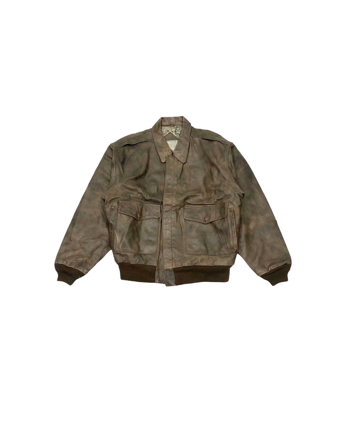 Vintage World War ll Aviator Pilot Jacket Size US L / EU 52-54 / 3 - 4 Thumbnail
