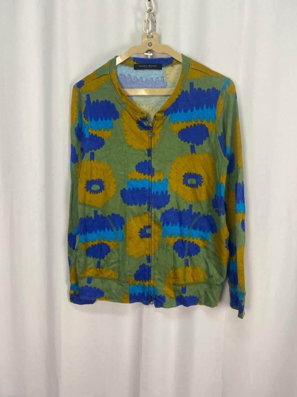 Designer × Japanese Brand Atsuko matano by wacoal art printed zipper sweater Size M / US 6-8 / IT 42-44 - 9 Thumbnail