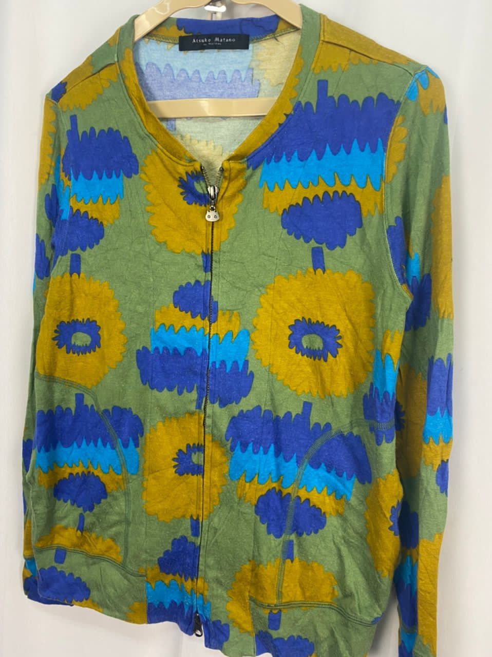 Designer × Japanese Brand Atsuko matano by wacoal art printed zipper sweater Size M / US 6-8 / IT 42-44 - 3 Thumbnail