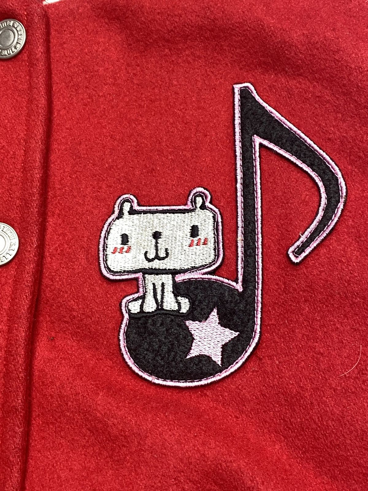 Hysteric Glamour × Japanese Brand 2000s Bettys Blue - Eimy Chan Mascots Wool Varsity Jacket Size US M / EU 48-50 / 2 - 6 Thumbnail