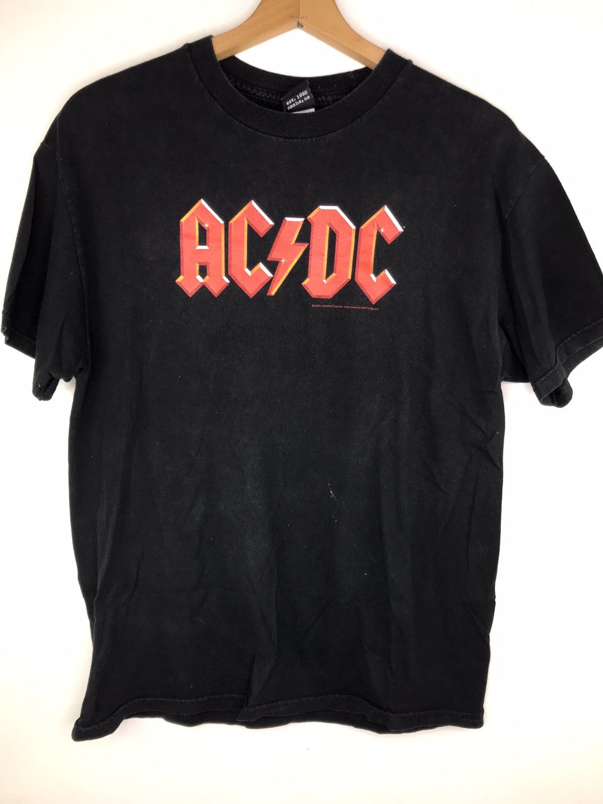 AC/DC Vintage AC/DC Band Tee Tour Tee Concert Rock 2005 Size US L / EU 52-54 / 3 - 1 Thumbnail
