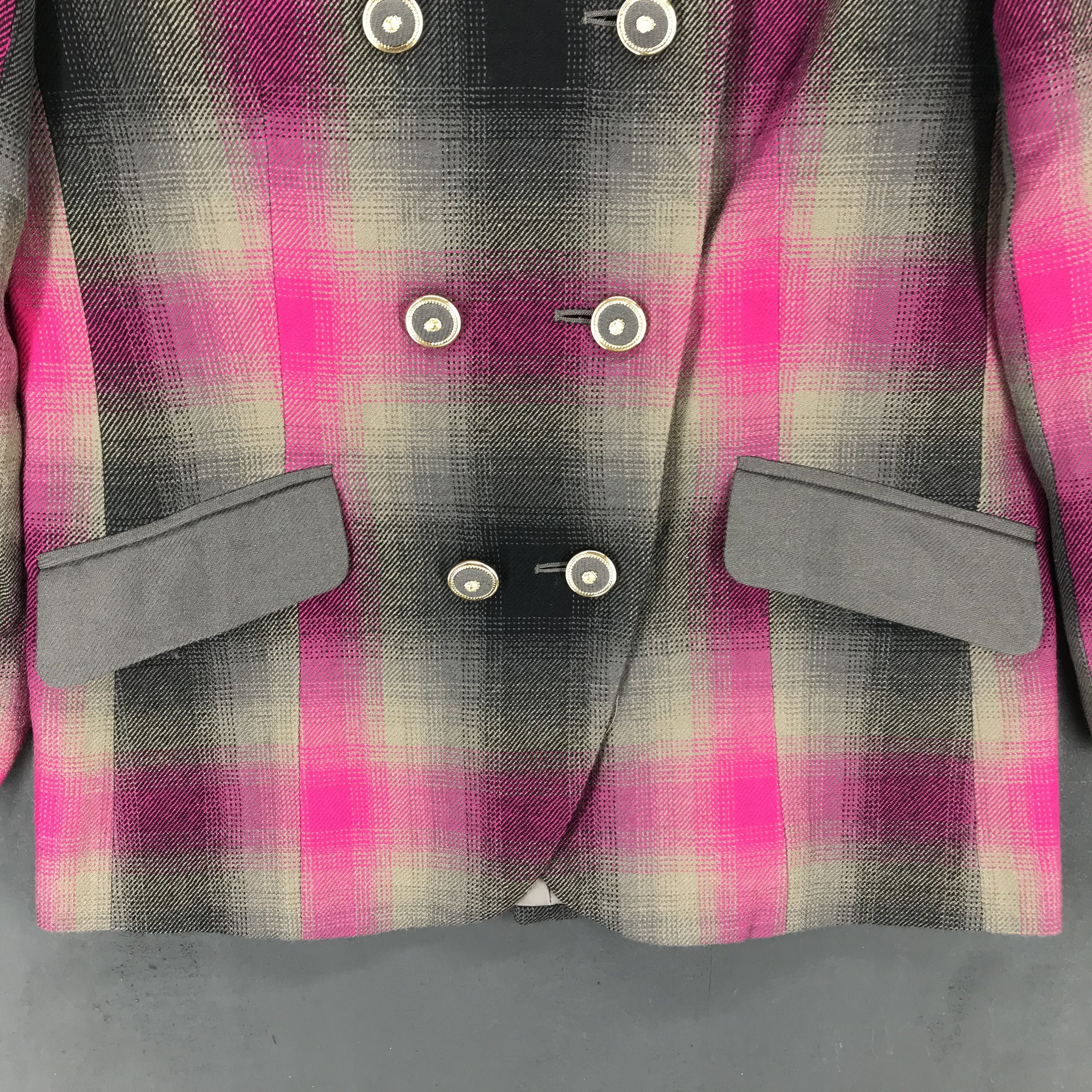 Hardy Amies Hardy Amies Boutique London Double Breasted Coat #1778-71 Size M / US 6-8 / IT 42-44 - 3 Thumbnail