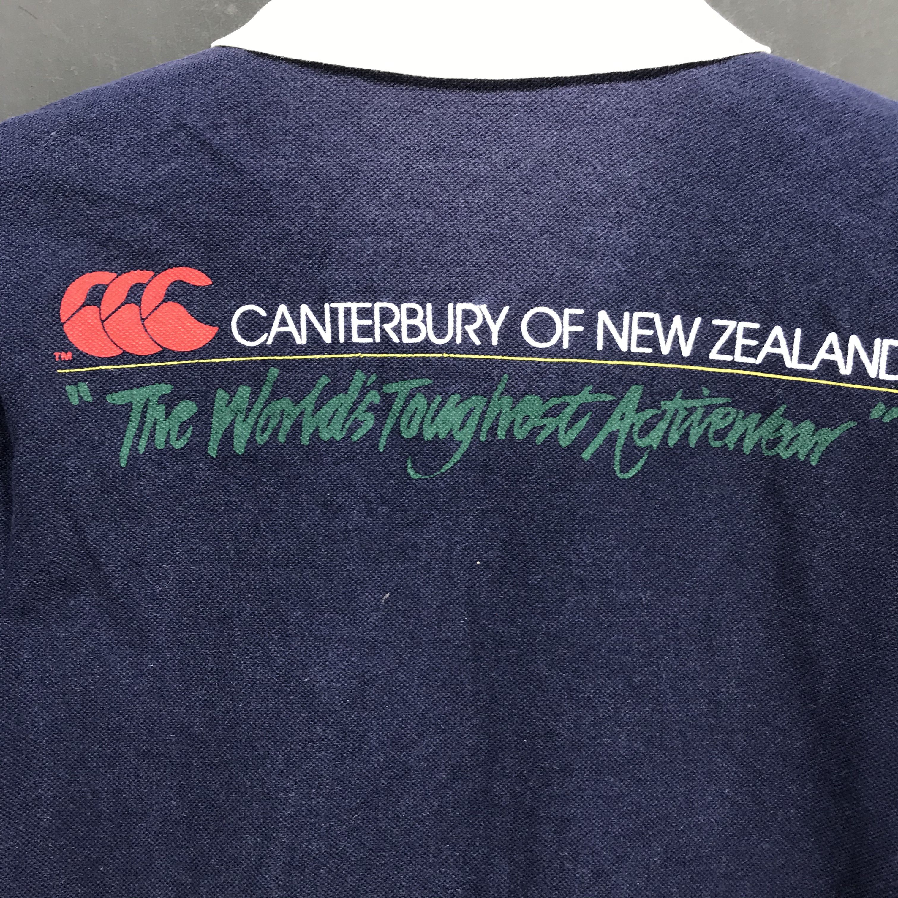 Canterbury of New Zealand Canterbury Big Logo Multi Color Block Polo #1797-71 Size US S / EU 44-46 / 1 - 9 Thumbnail