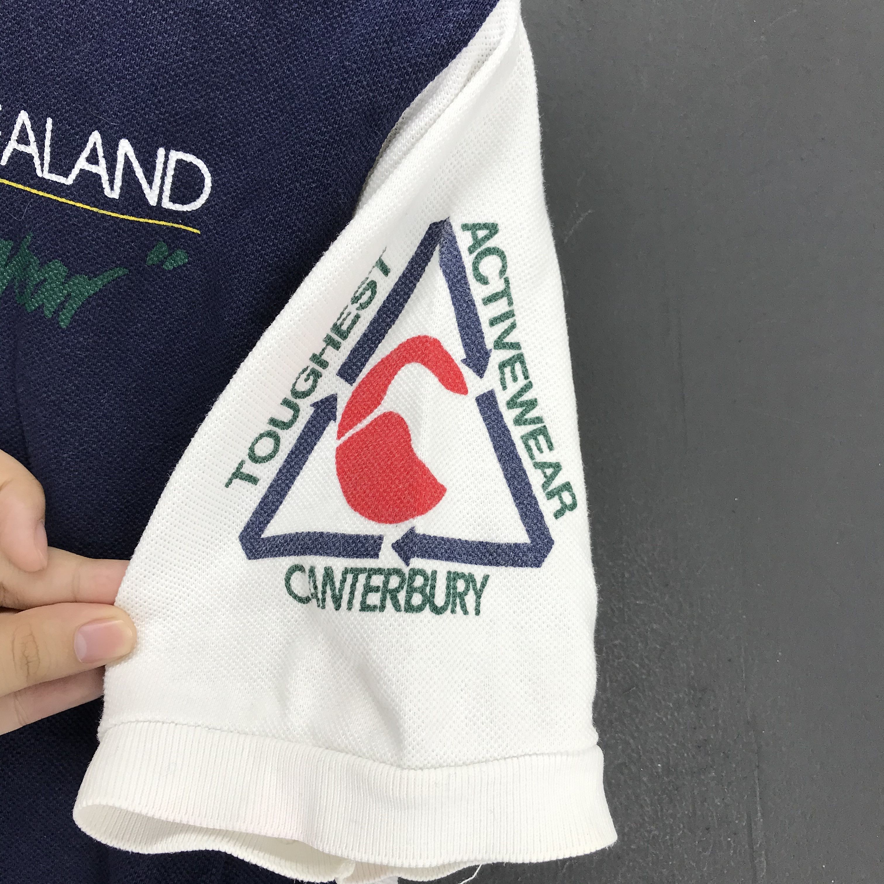 Canterbury of New Zealand Canterbury Big Logo Multi Color Block Polo #1797-71 Size US S / EU 44-46 / 1 - 10 Thumbnail