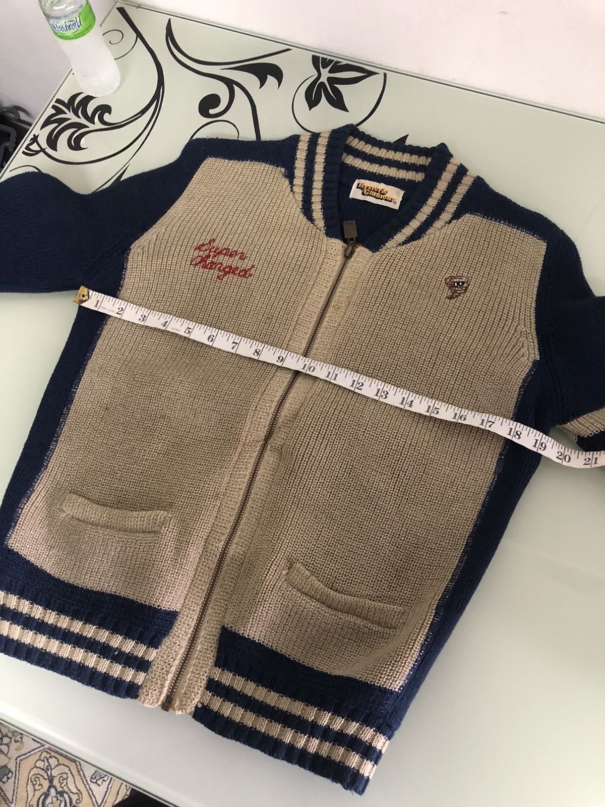 Hysteric Glamour Vintage Hysteric Glamour Embroidery Knit Varsity Jacket Size M / US 6-8 / IT 42-44 - 21 Thumbnail