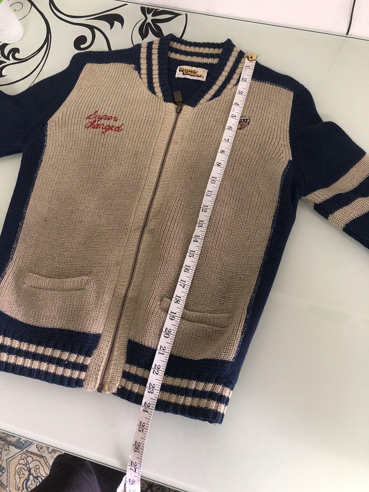 Hysteric Glamour Vintage Hysteric Glamour Embroidery Knit Varsity Jacket Size M / US 6-8 / IT 42-44 - 22 Thumbnail