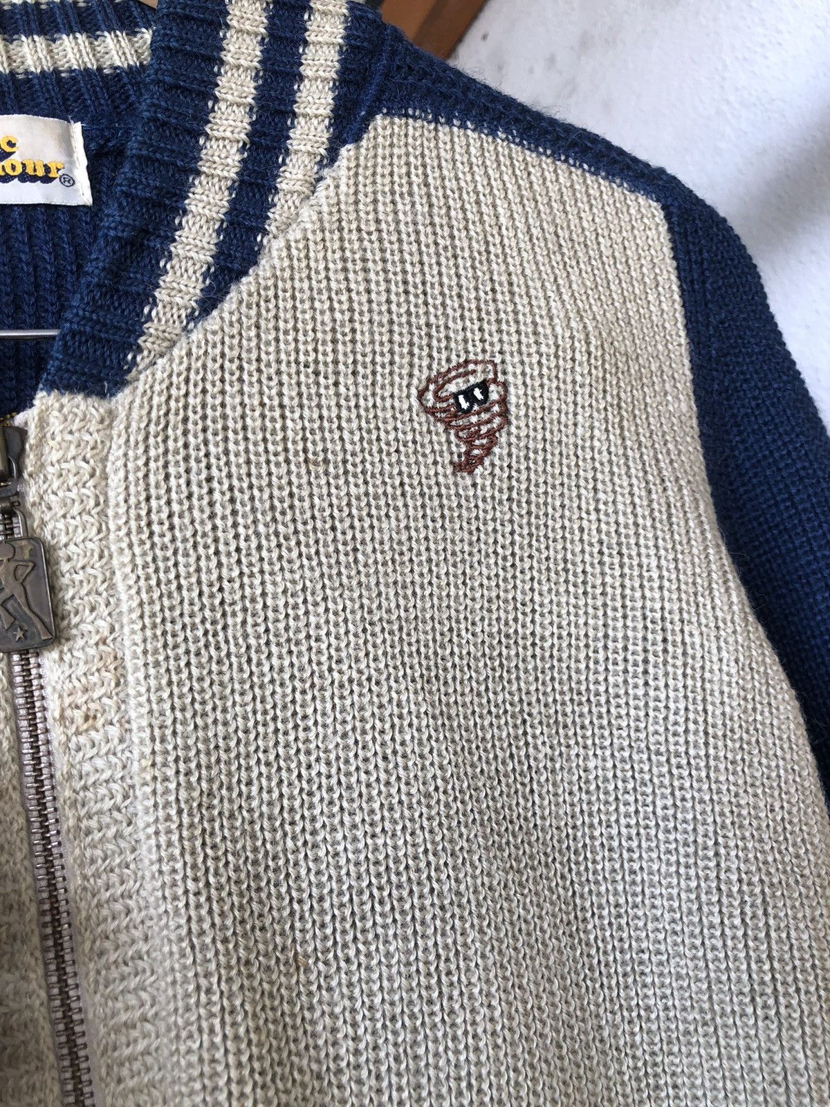 Hysteric Glamour Vintage Hysteric Glamour Embroidery Knit Varsity Jacket Size M / US 6-8 / IT 42-44 - 9 Thumbnail