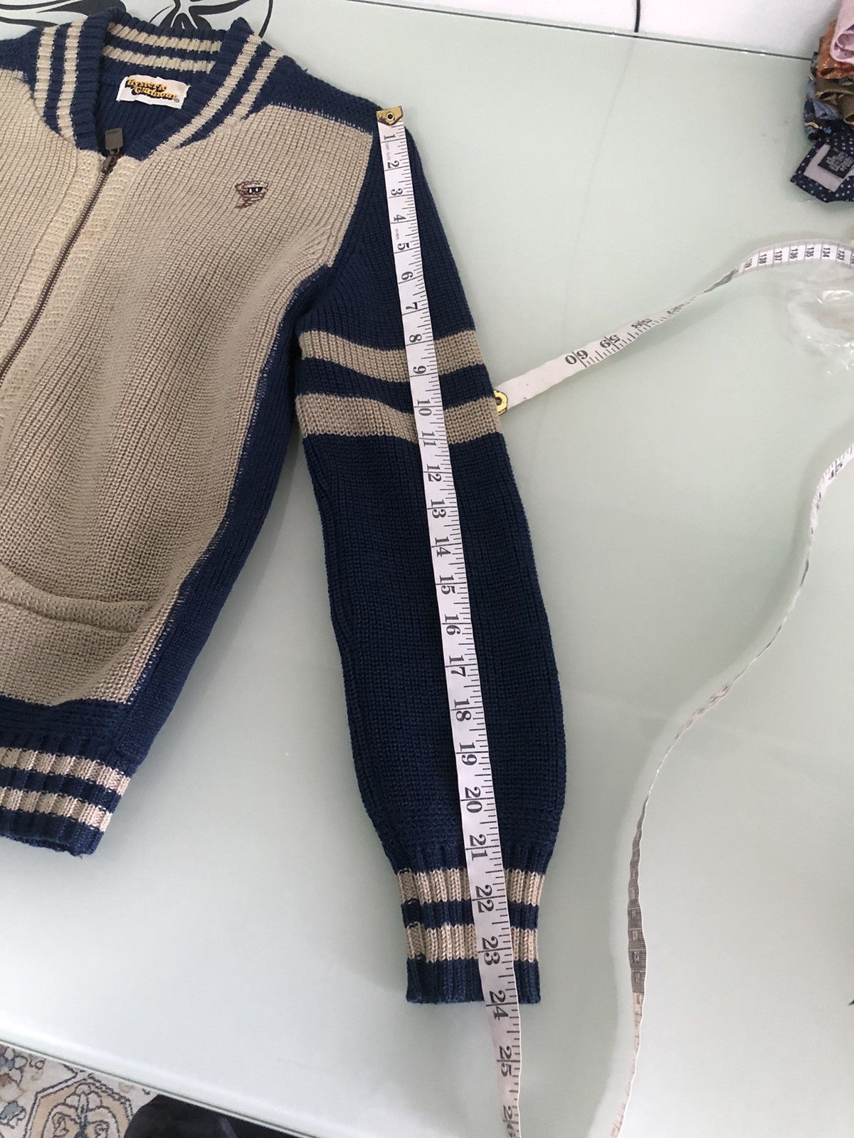 Hysteric Glamour Vintage Hysteric Glamour Embroidery Knit Varsity Jacket Size M / US 6-8 / IT 42-44 - 25 Thumbnail